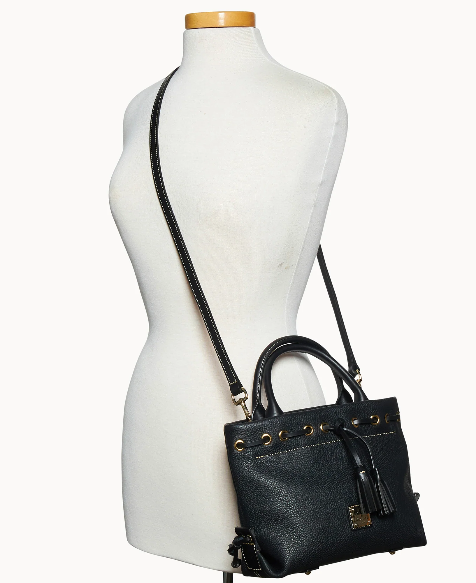 Pebble Grain Tassel Tote - Image 4