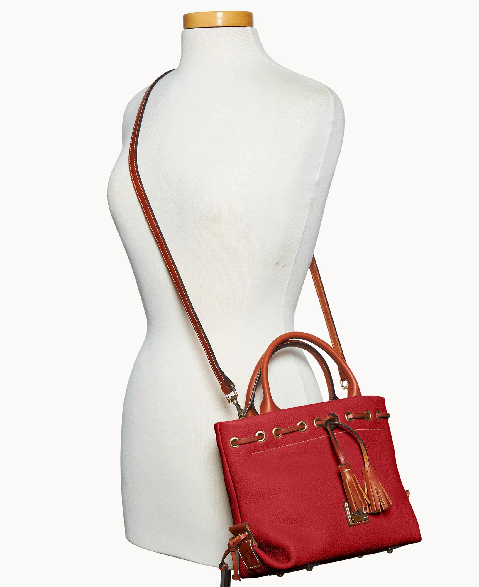 Pebble Grain Tassel Tote - Image 40