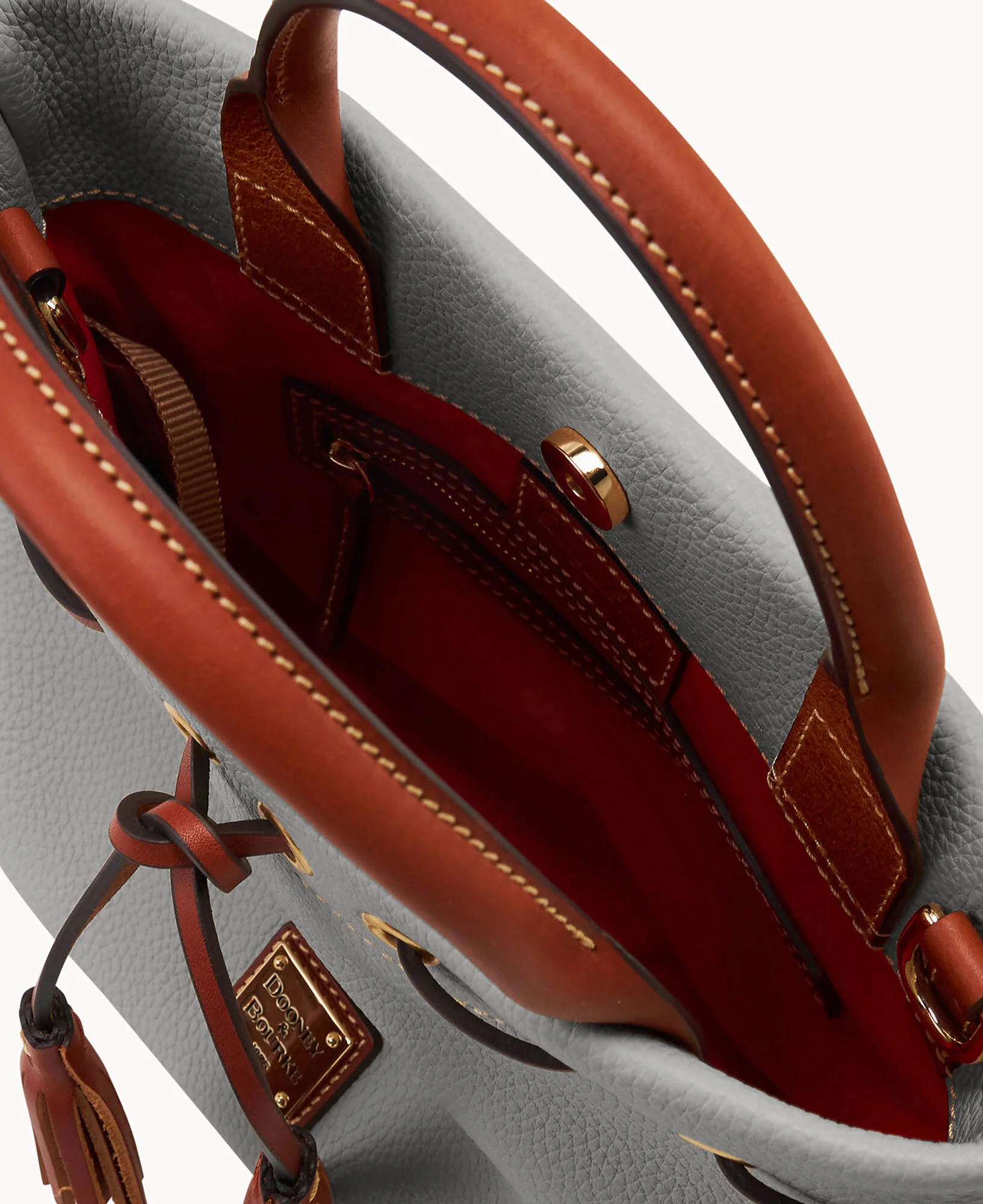 Pebble Grain Tassel Tote - Image 43