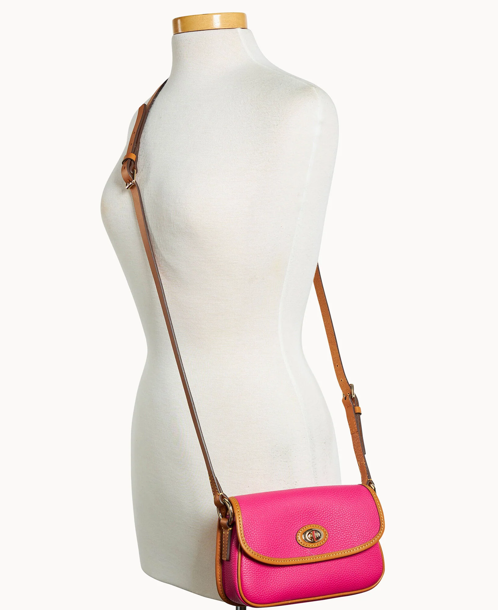 Pebble Grain Turnlock Crossbody 22 - Image 40