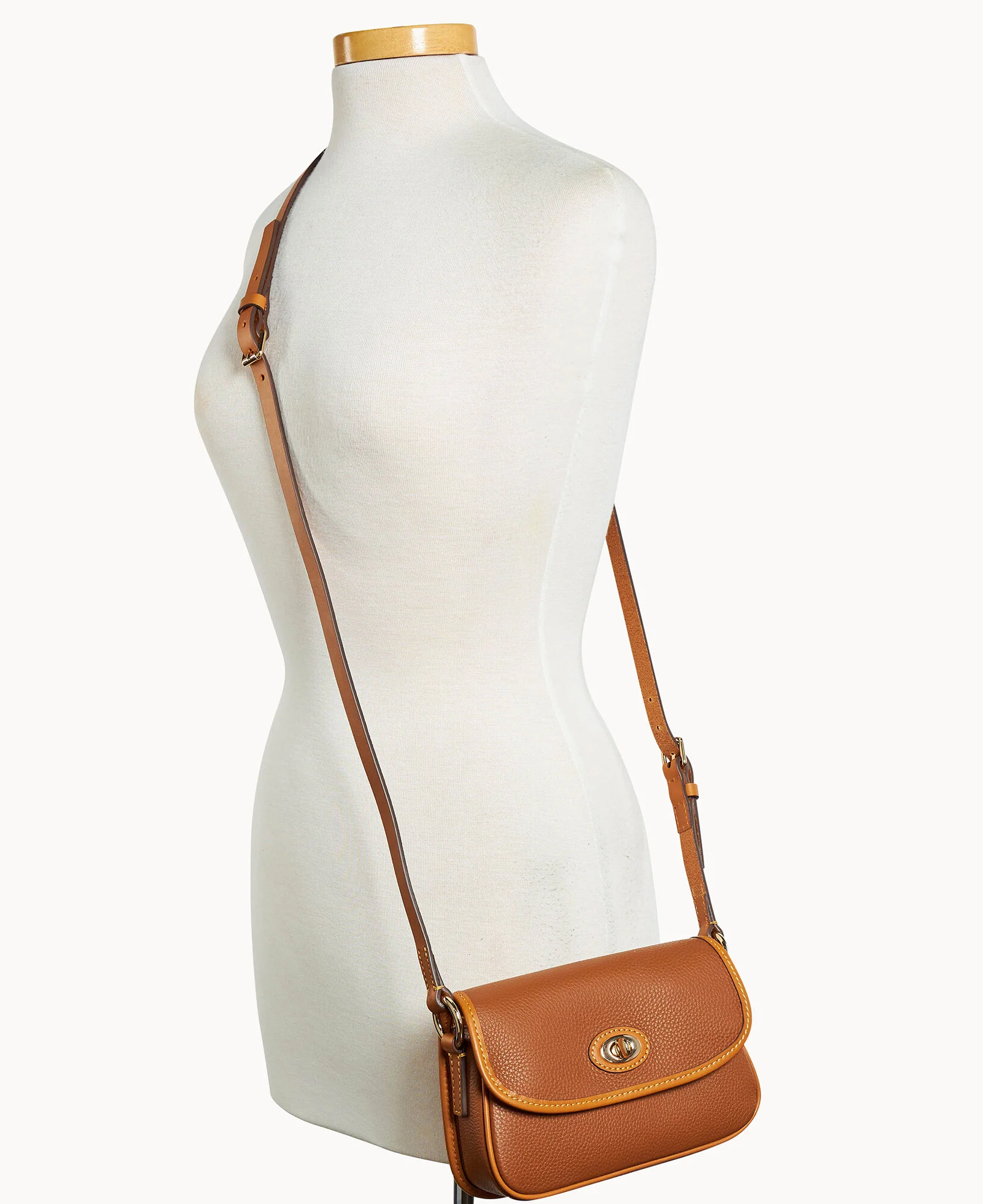 Pebble Grain Turnlock Crossbody 22 - Image 45