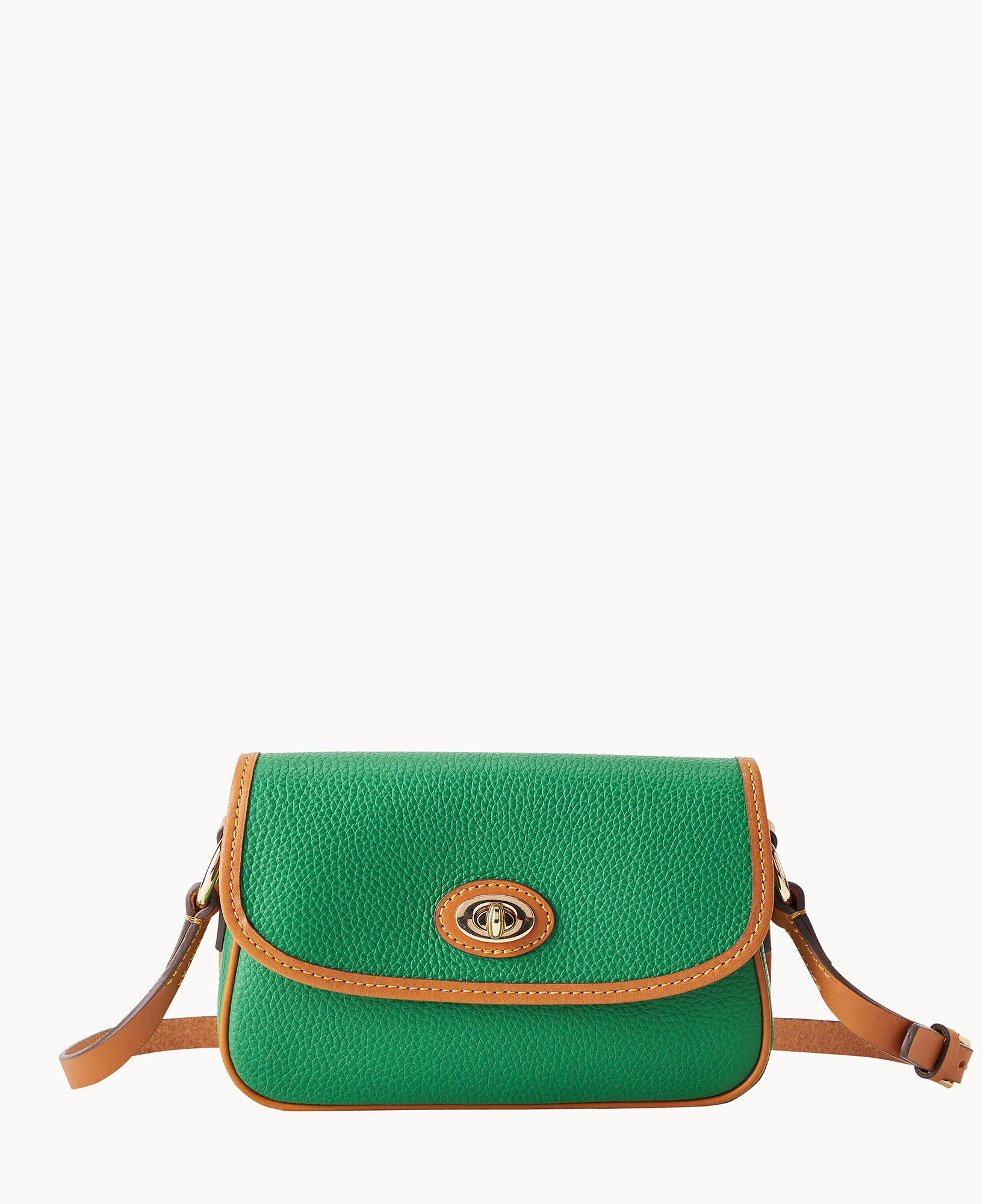 Pebble Grain Turnlock Crossbody 22 - Image 6