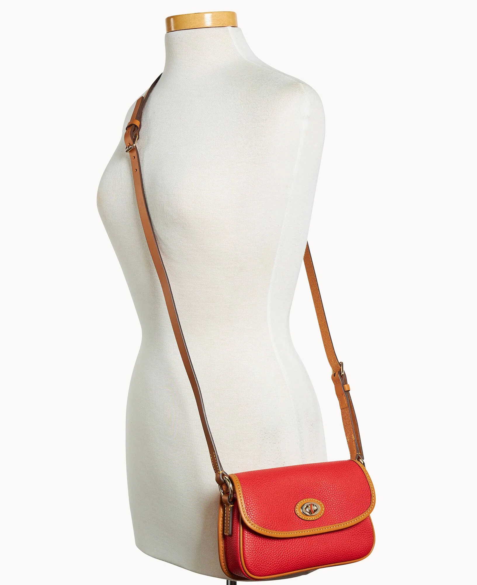 Pebble Grain Turnlock Crossbody 22 - Image 75