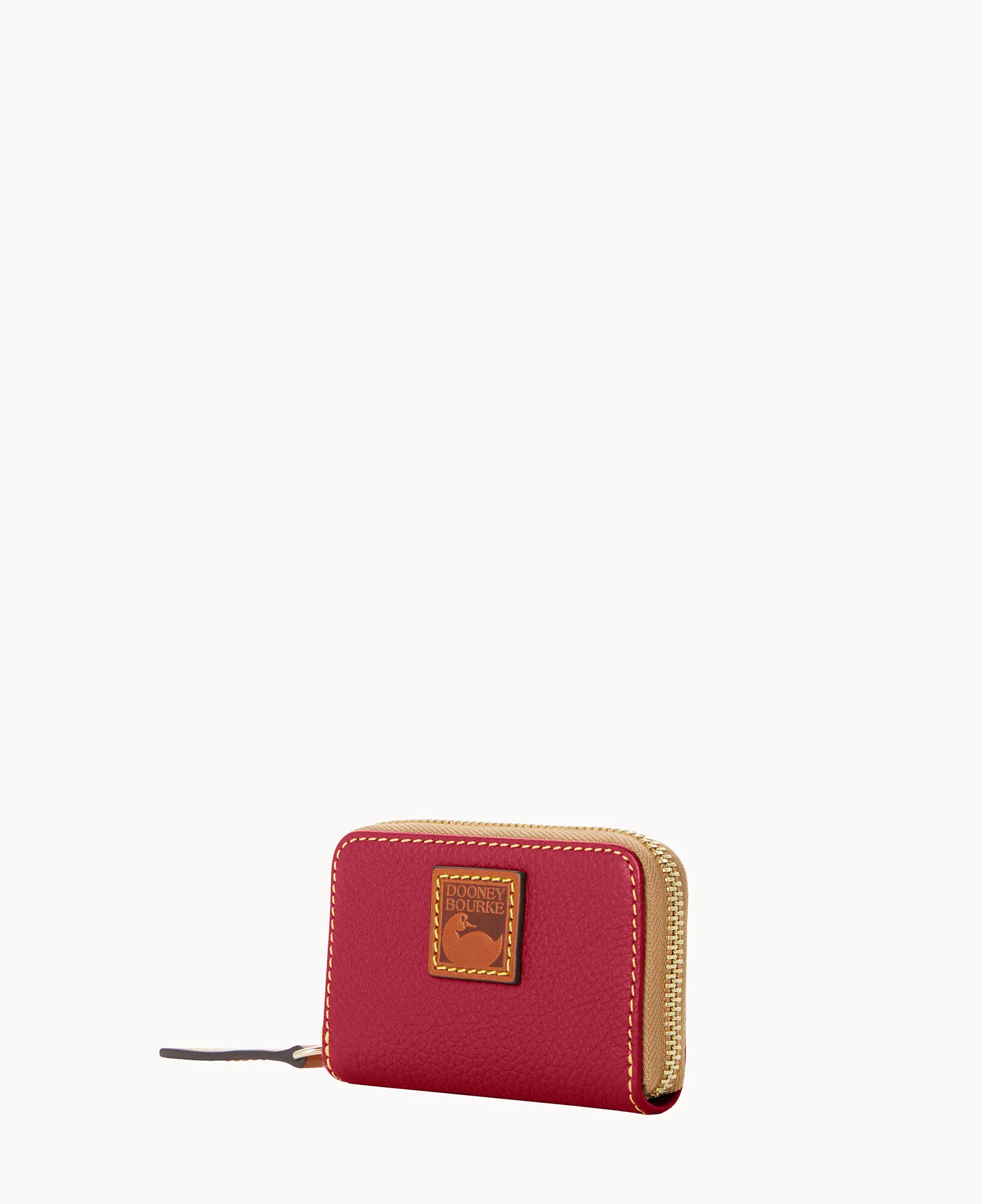 Pebble Grain Zip Around Credit Card Case - Image 38