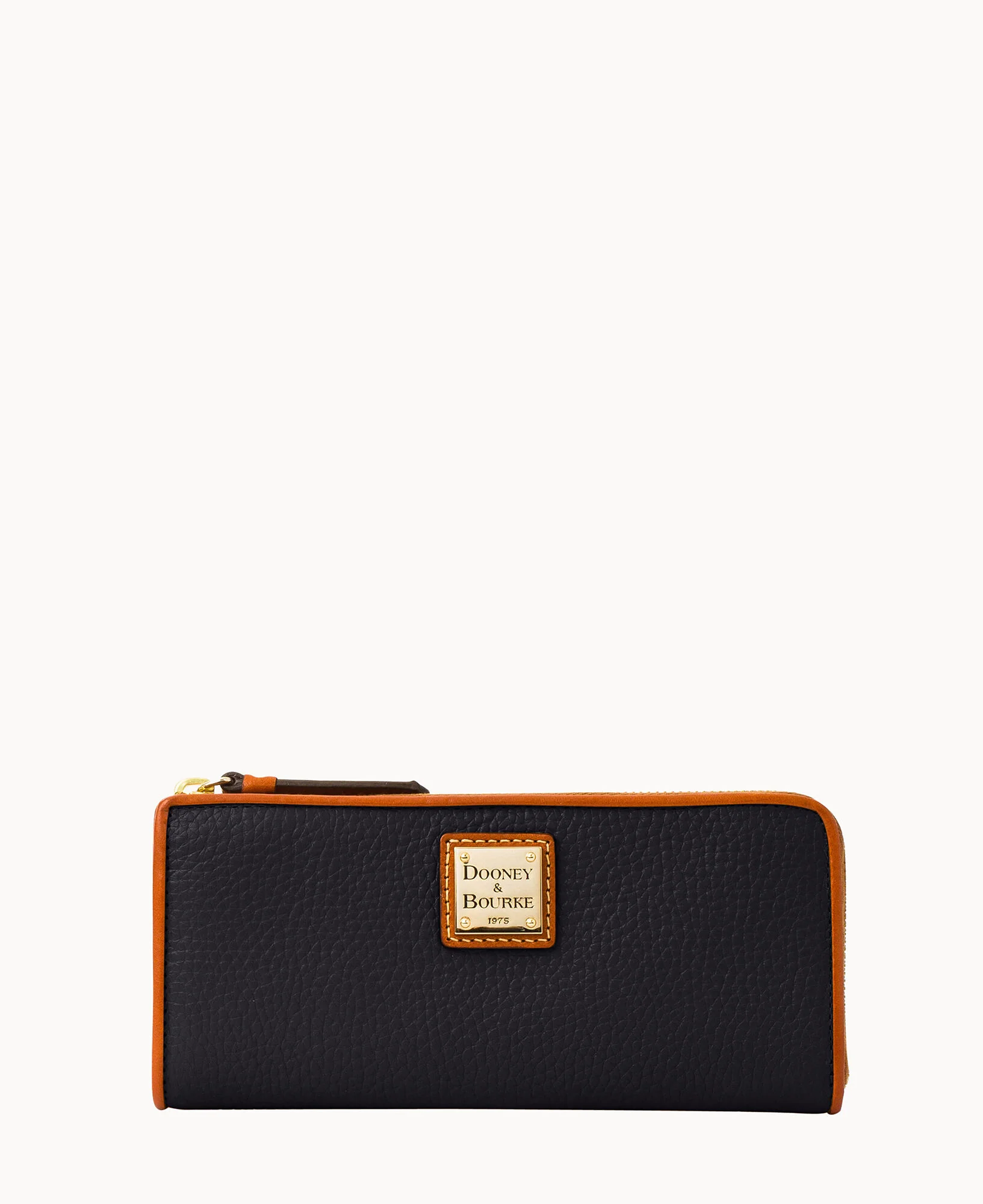 Pebble Grain Zip Clutch - Image 34