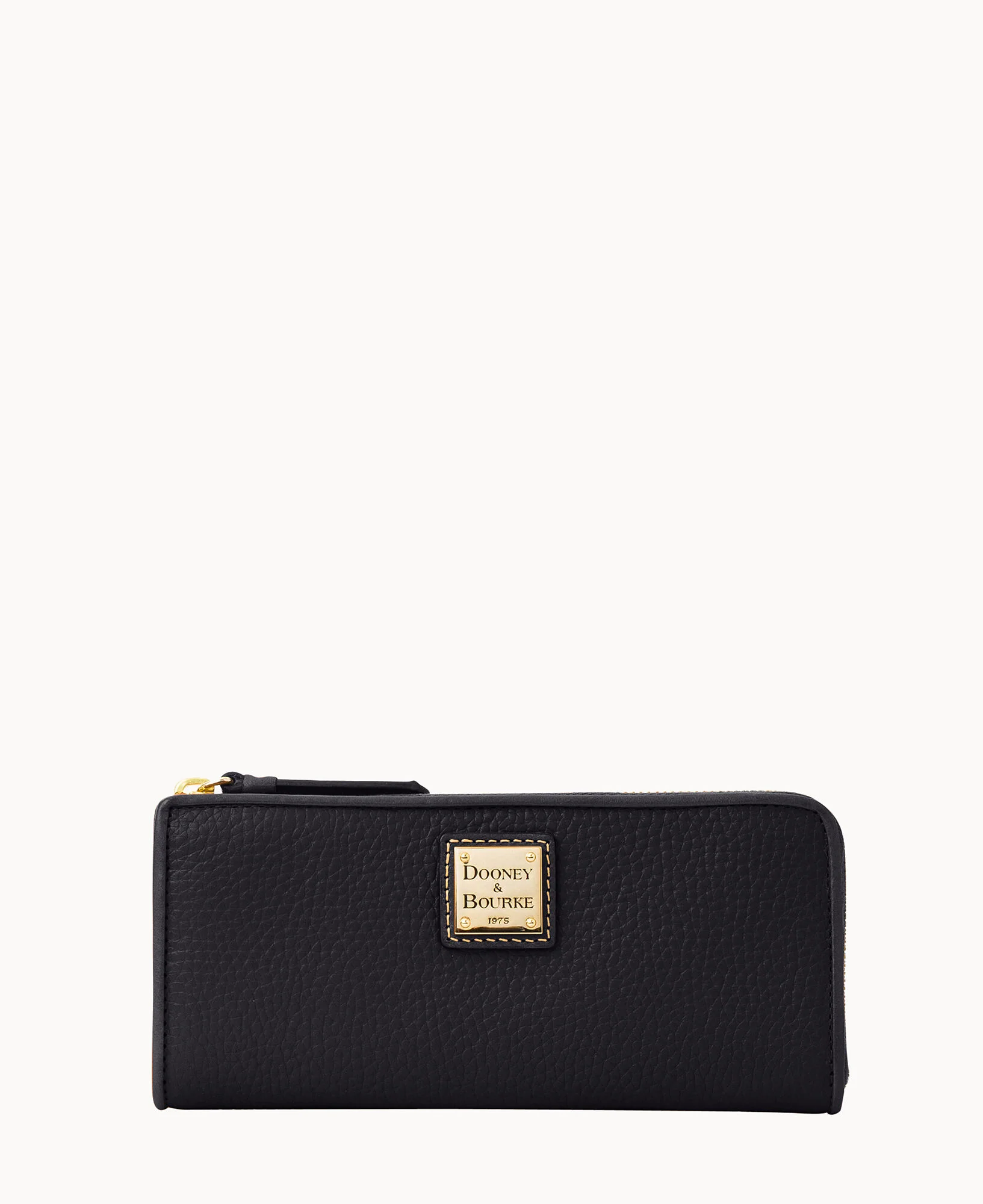Pebble Grain Zip Clutch - Image 4