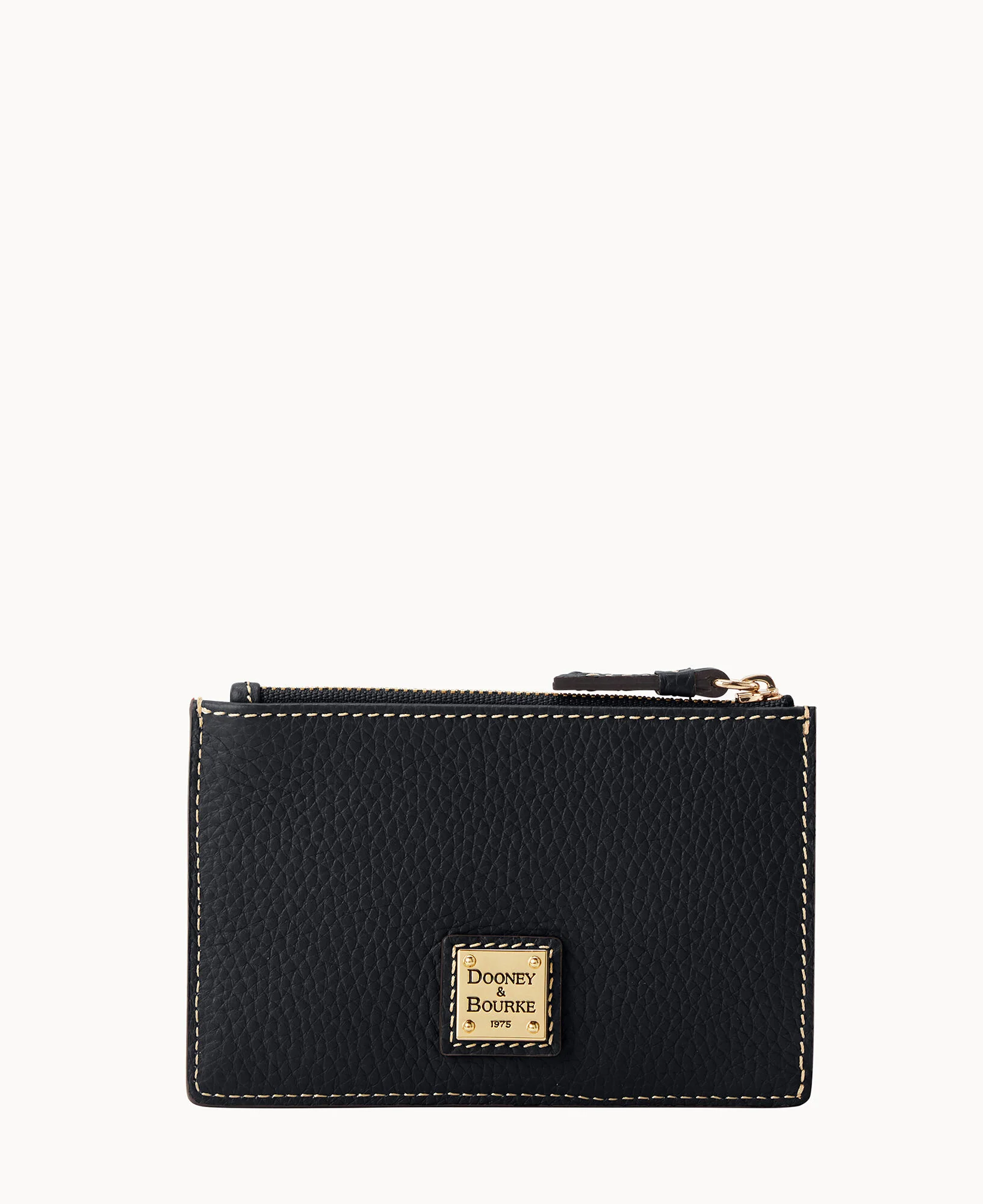 Pebble Grain Zip Credit Card Case - Image 19