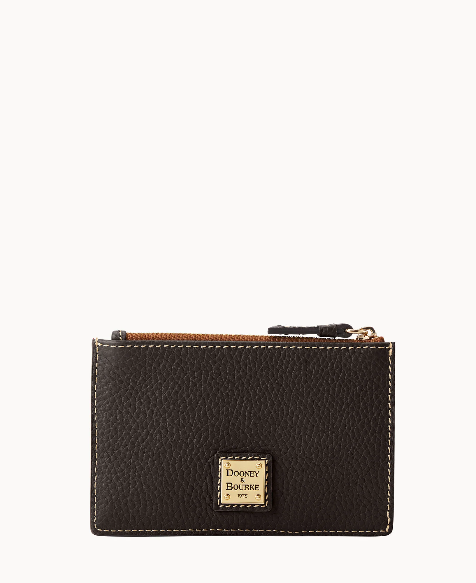 Pebble Grain Zip Credit Card Case - Image 22