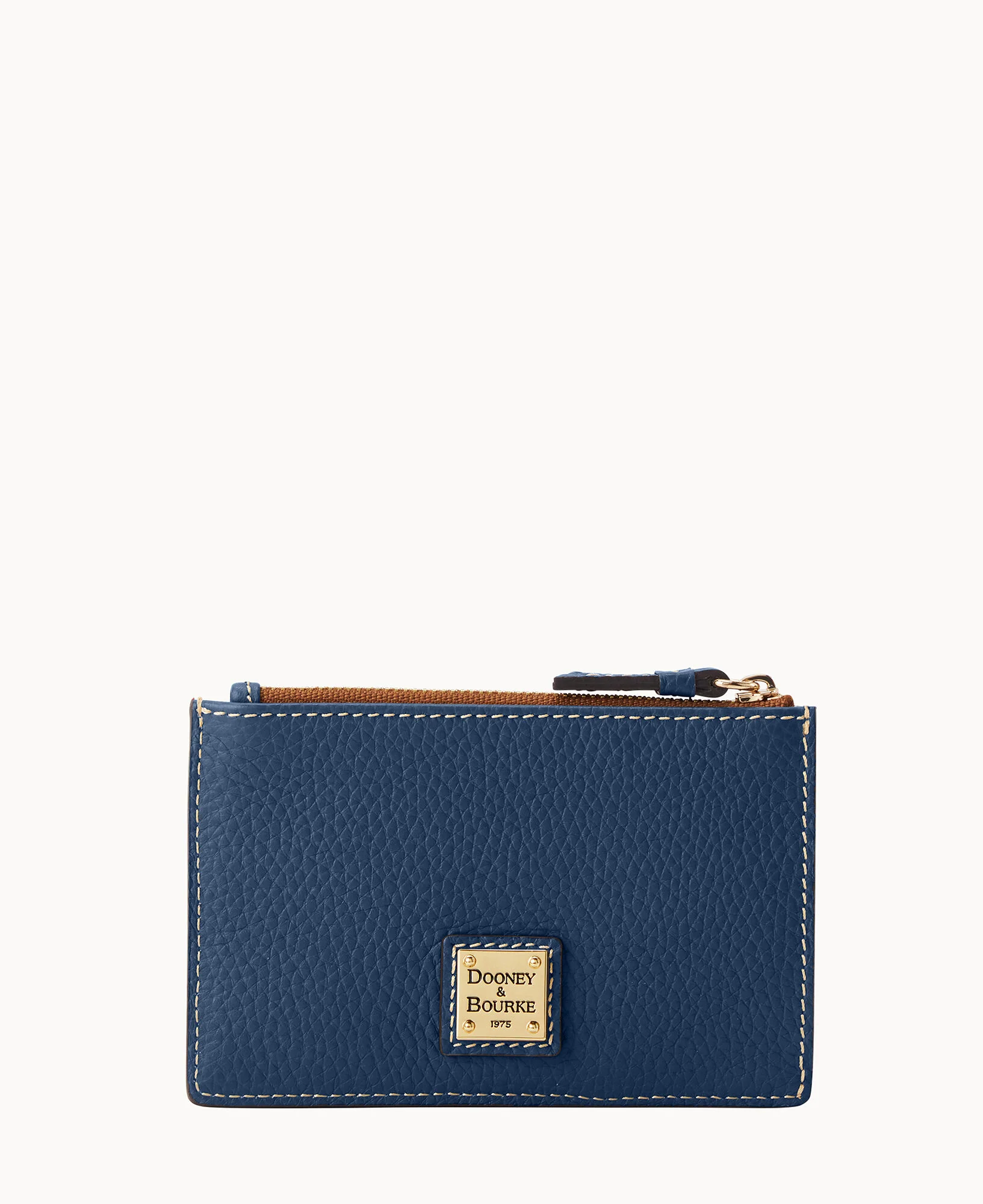 Pebble Grain Zip Credit Card Case - Image 34