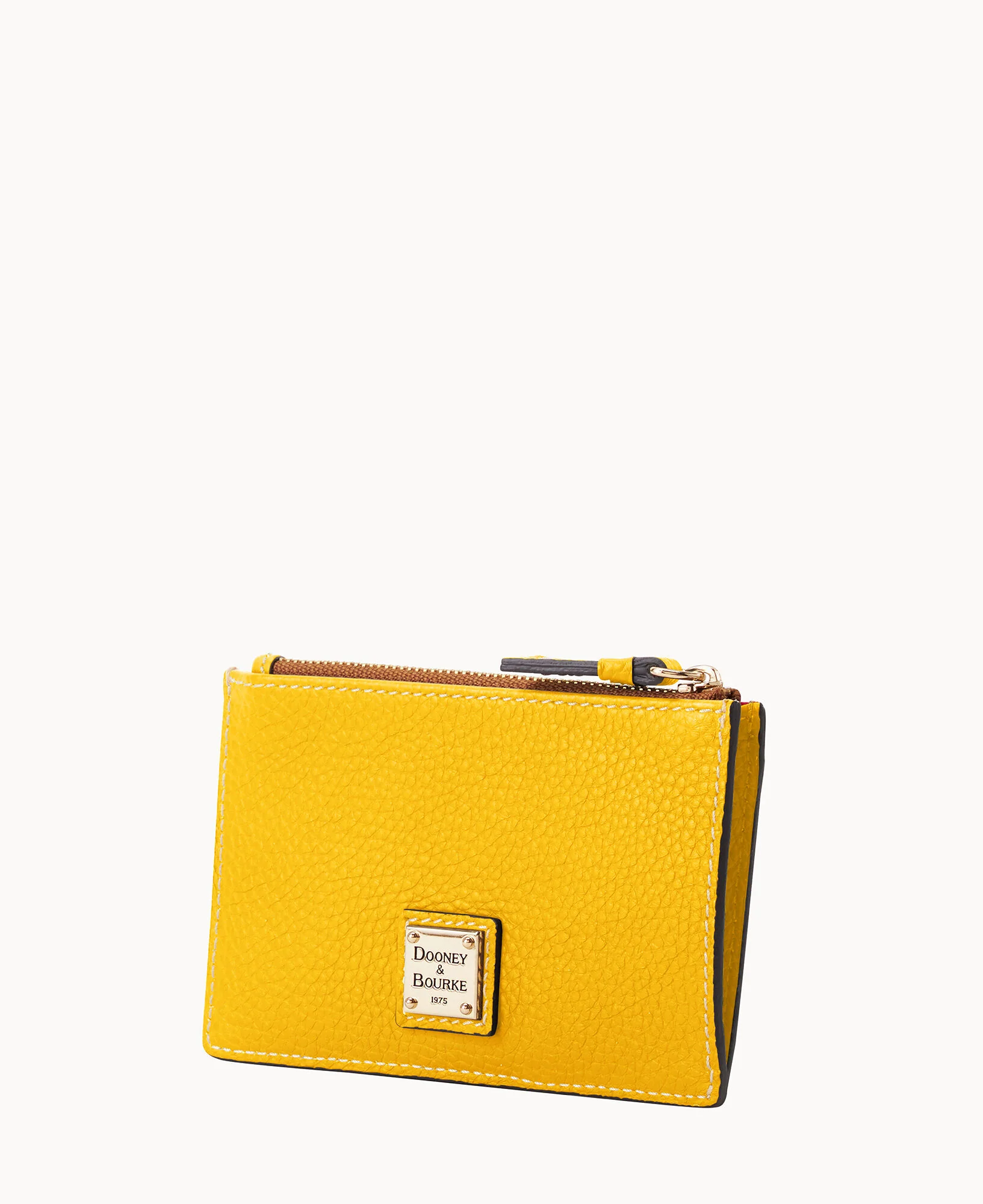 Pebble Grain Zip Credit Card Case - Image 44