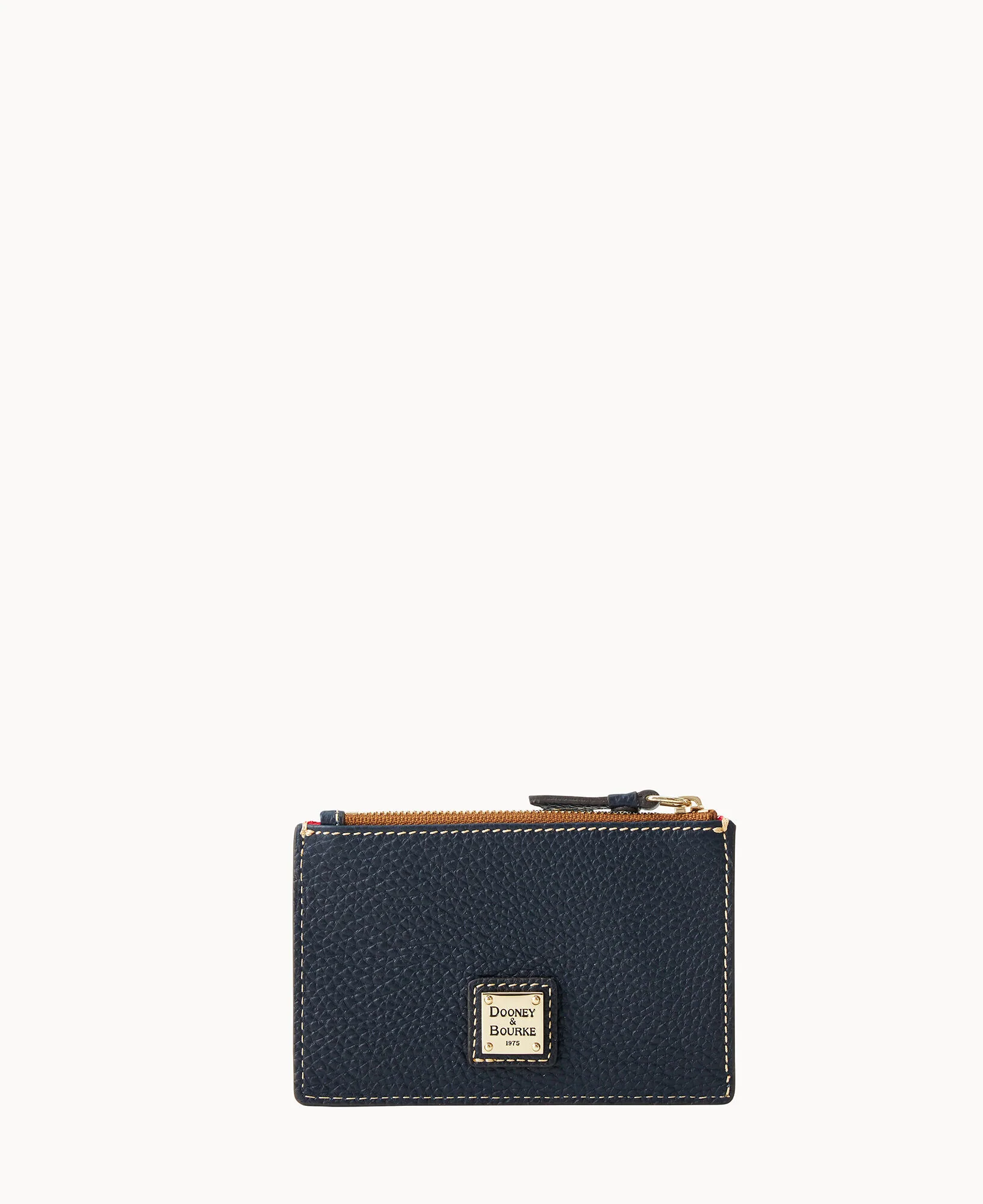Pebble Grain Zip Credit Card Case - Image 7