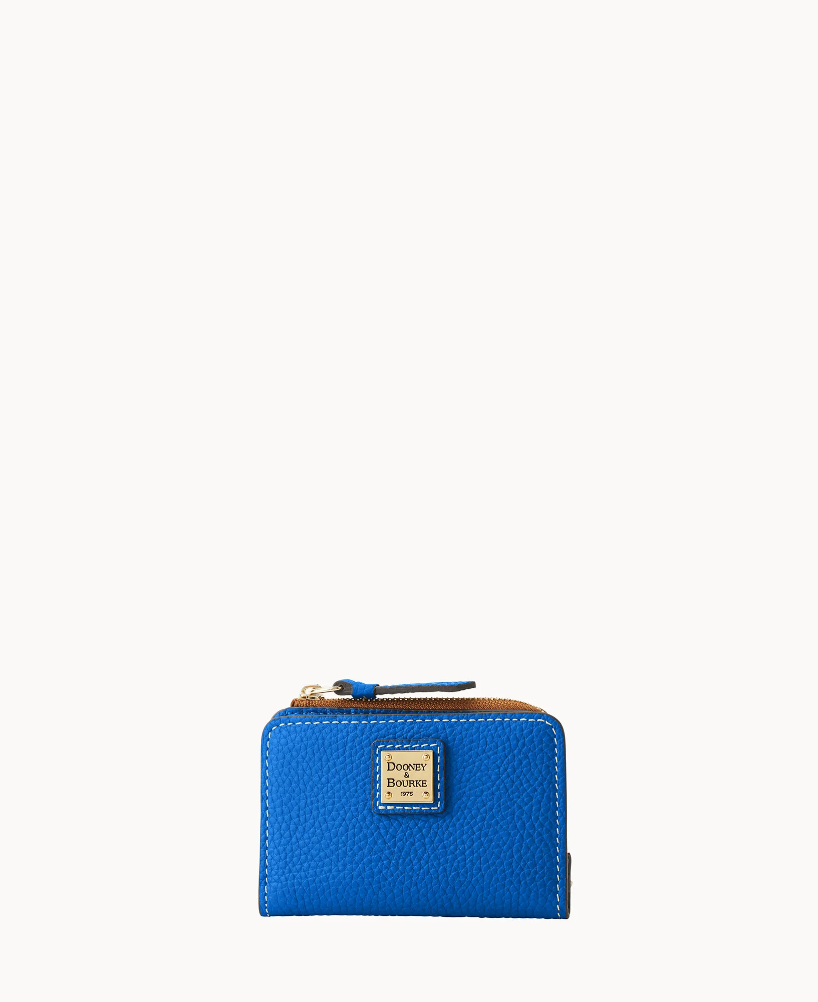 Pebble Grain Zip Credit Card Wallet 12 - Image 43