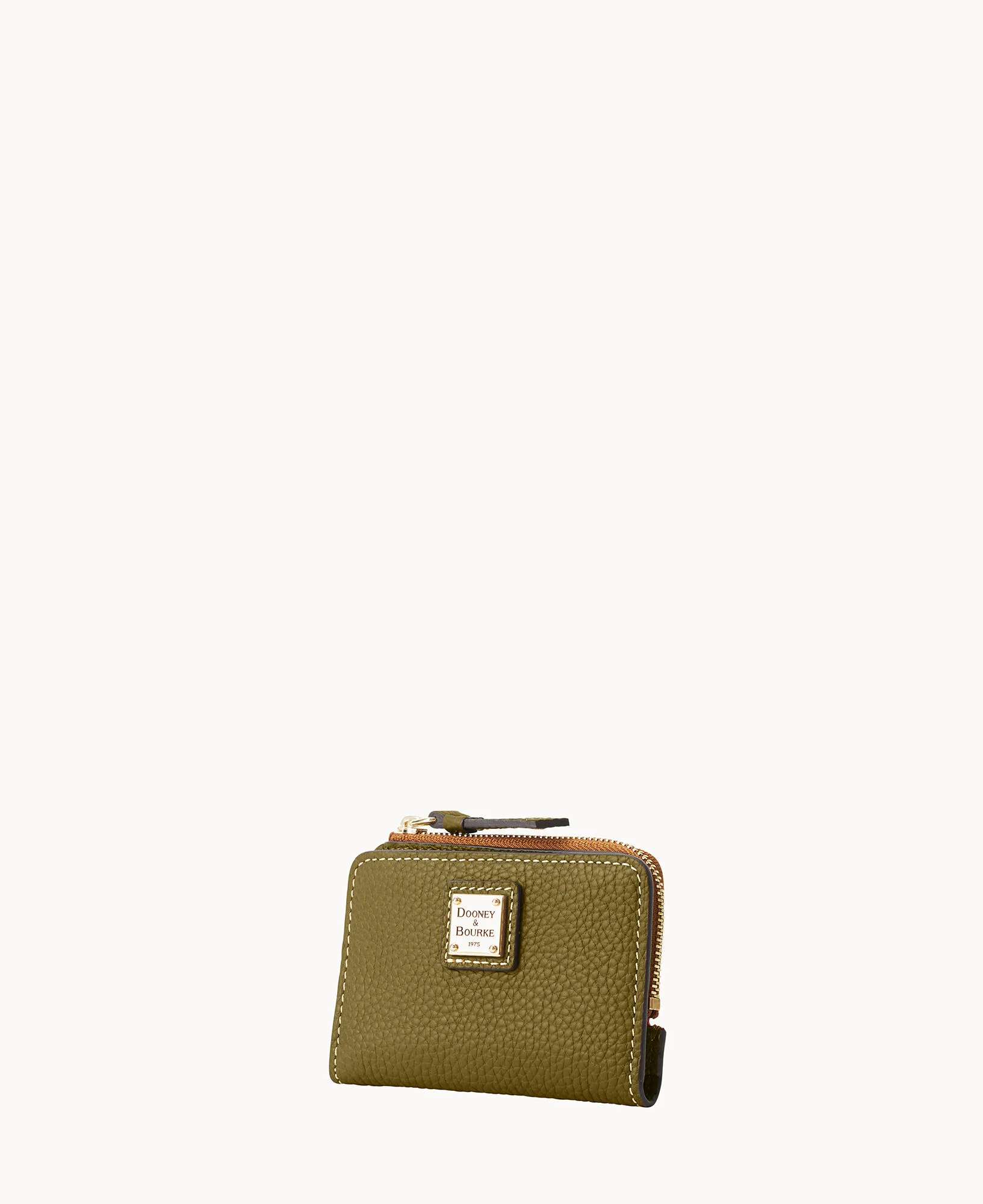 Pebble Grain Zip Credit Card Wallet 12 - Image 59