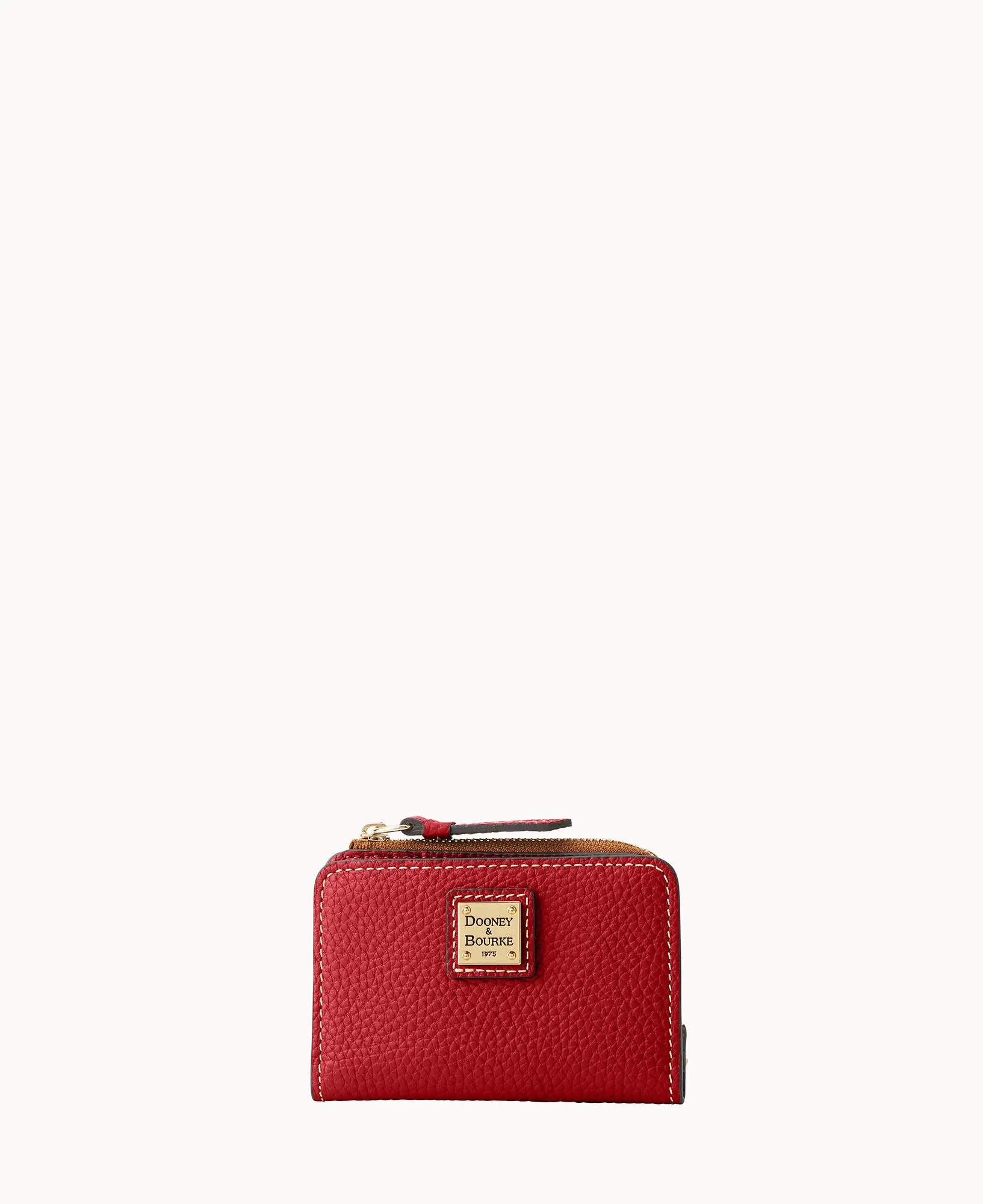 Pebble Grain Zip Credit Card Wallet 12 - Image 61