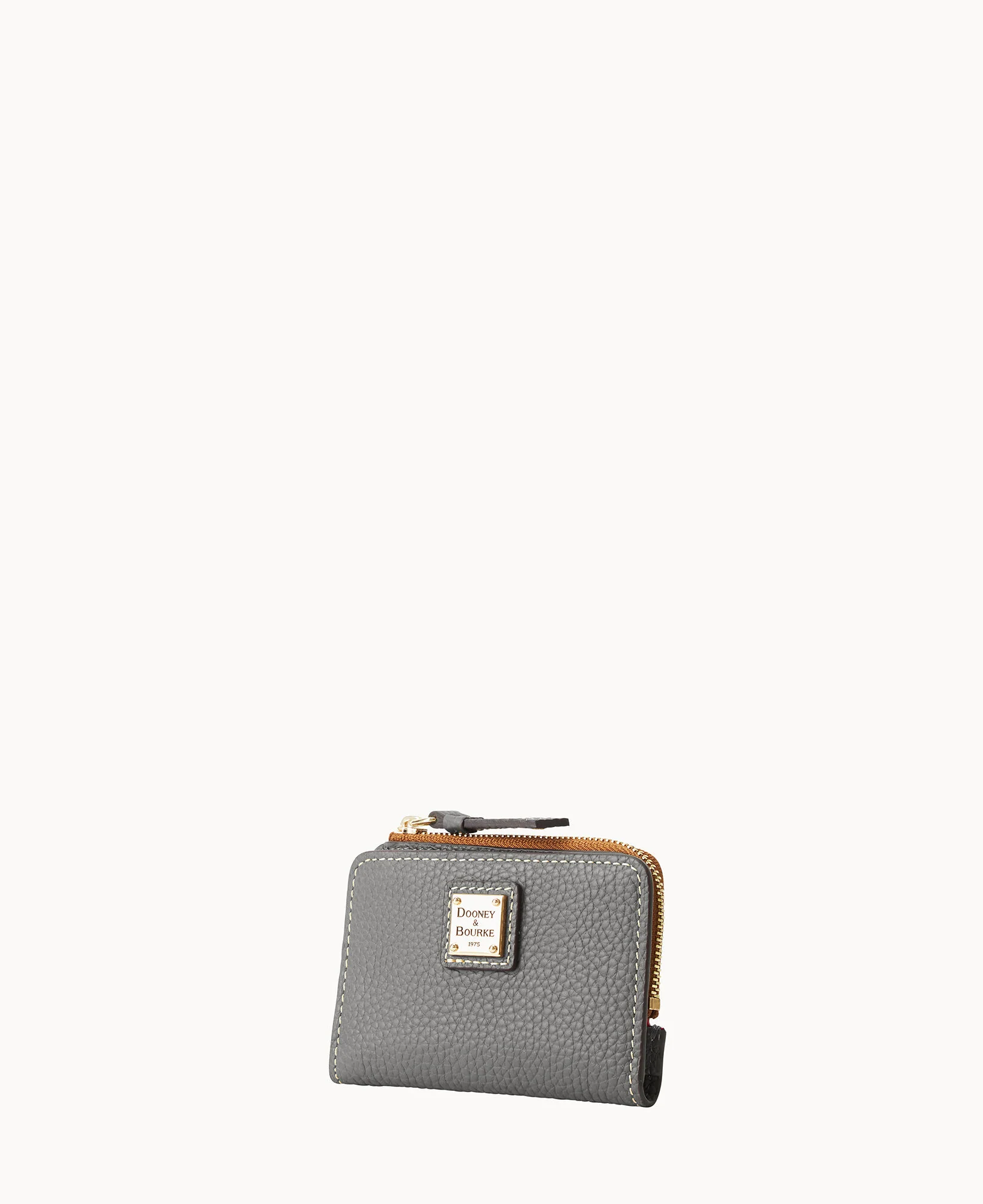 Pebble Grain Zip Credit Card Wallet 12 - Image 68