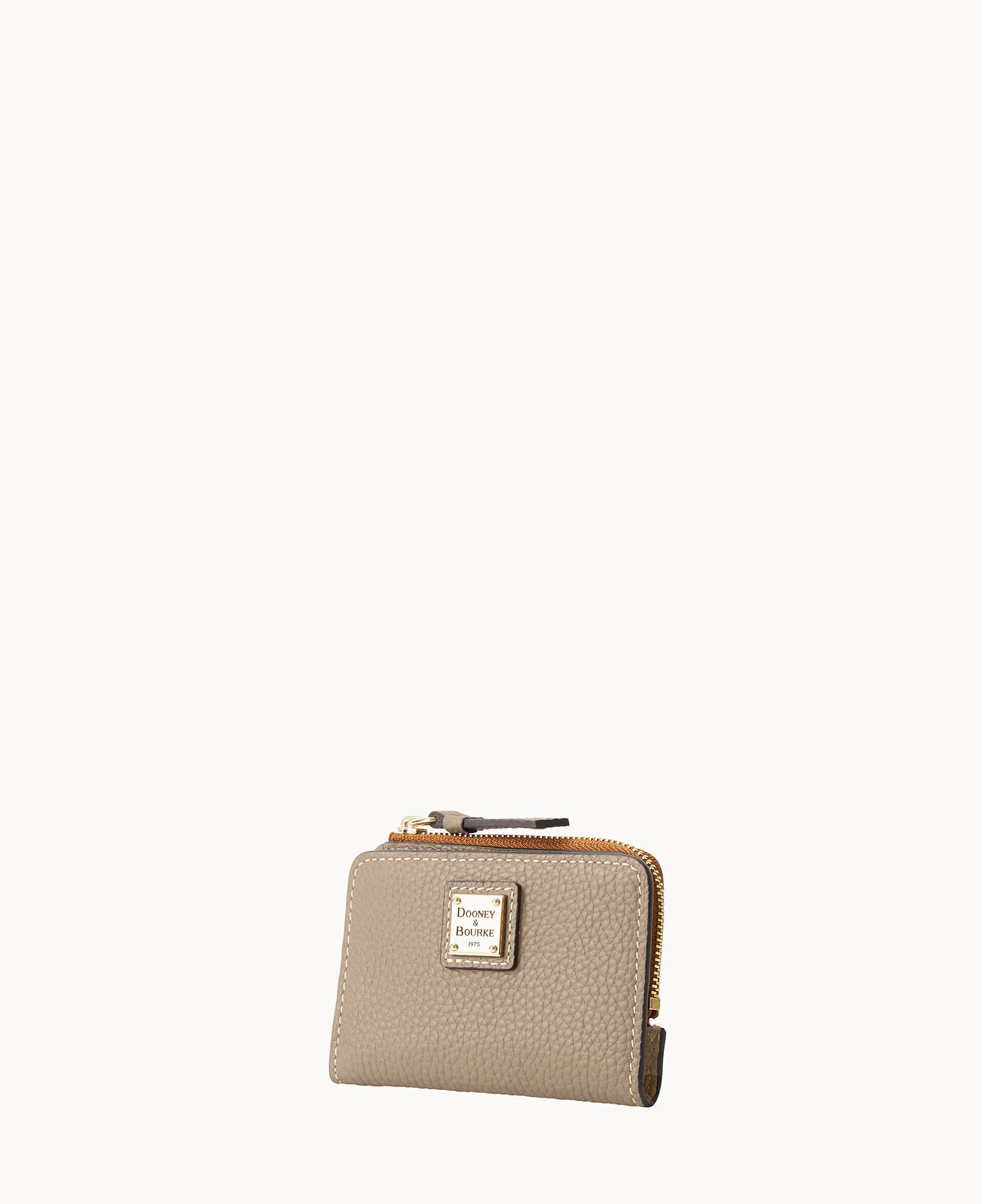Pebble Grain Zip Credit Card Wallet 12 - Image 71