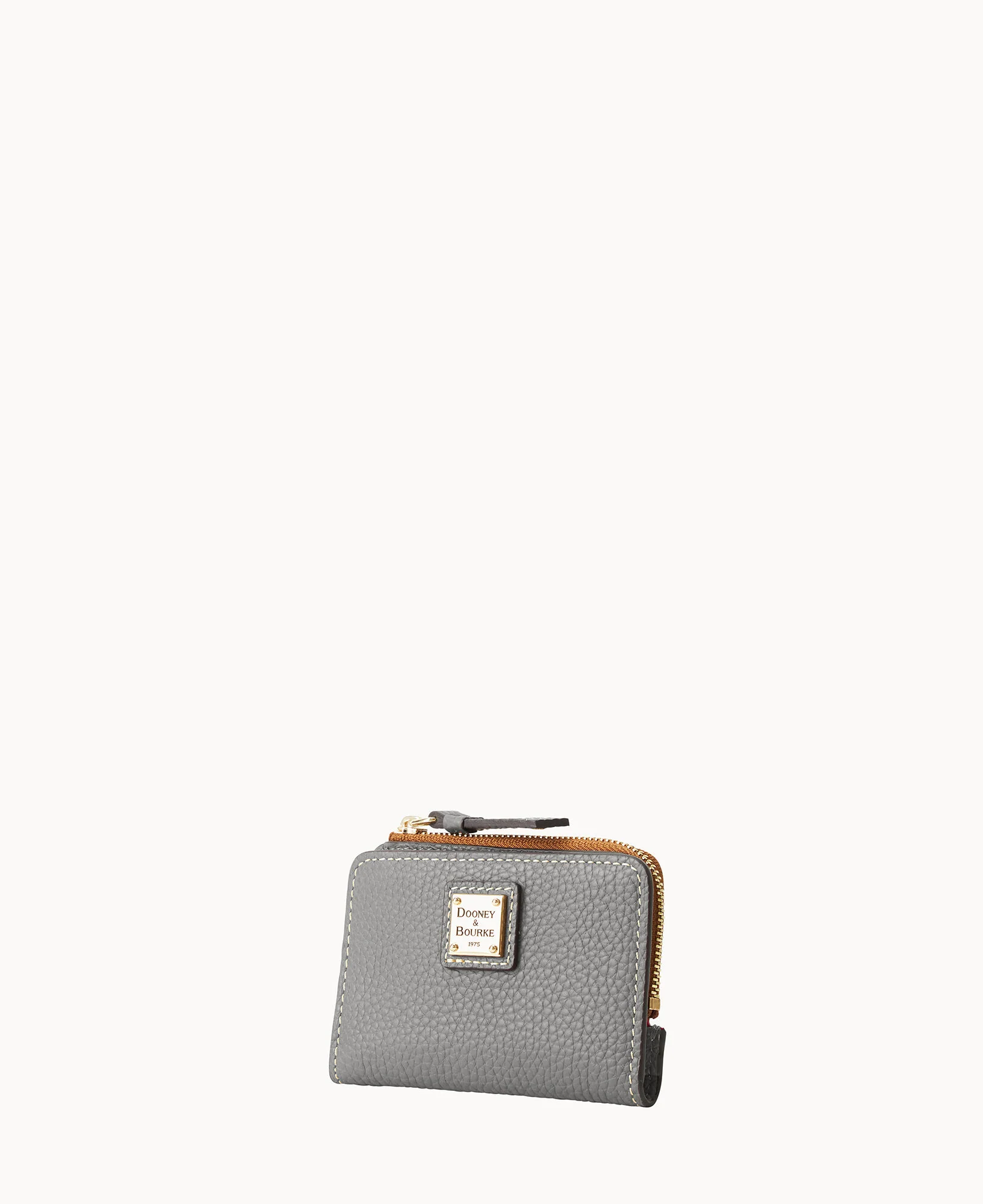 Pebble Grain Zip Credit Card Wallet 12 - Image 86