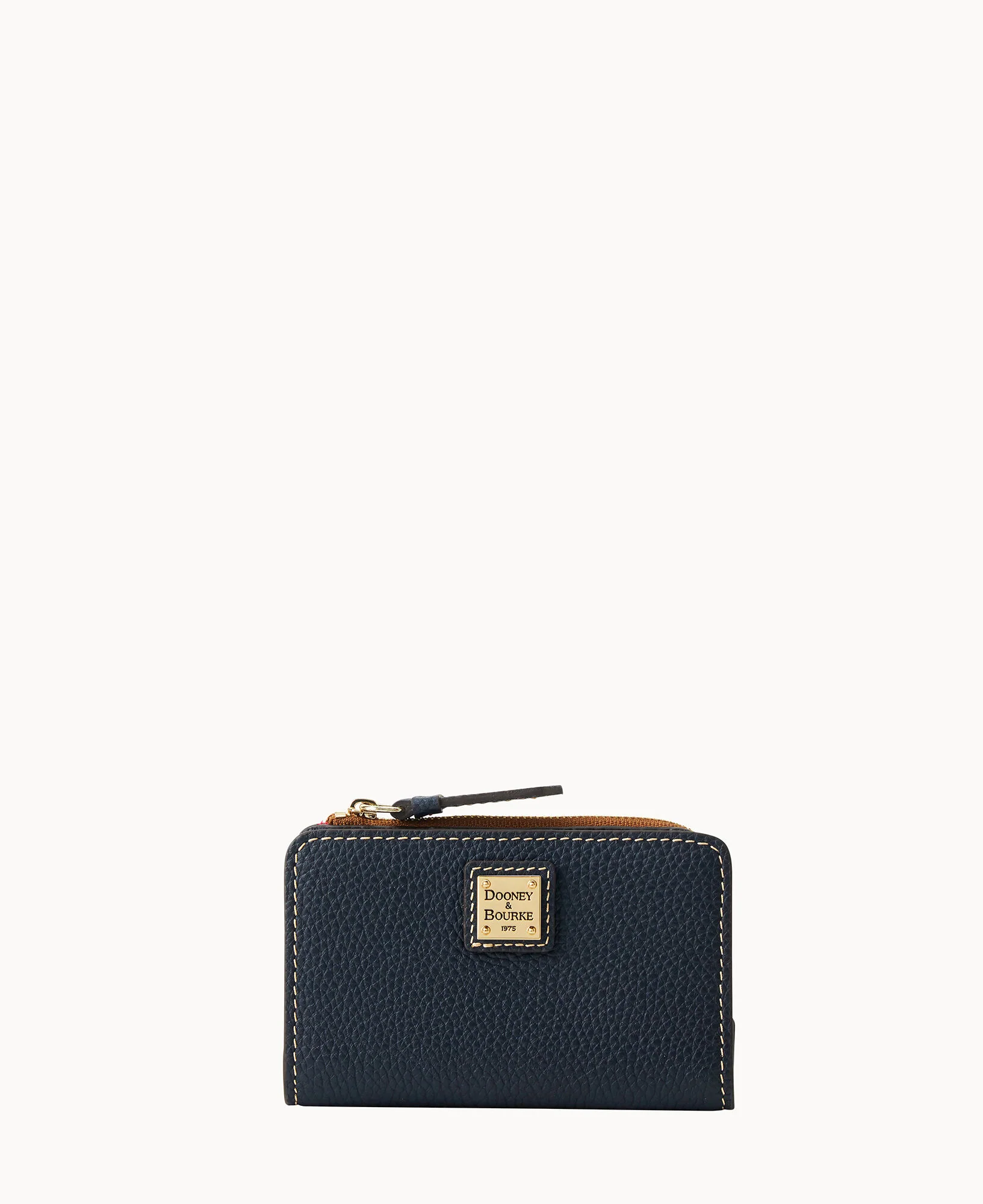 Pebble Grain Zip Credit Card Wallet 14 - Image 25