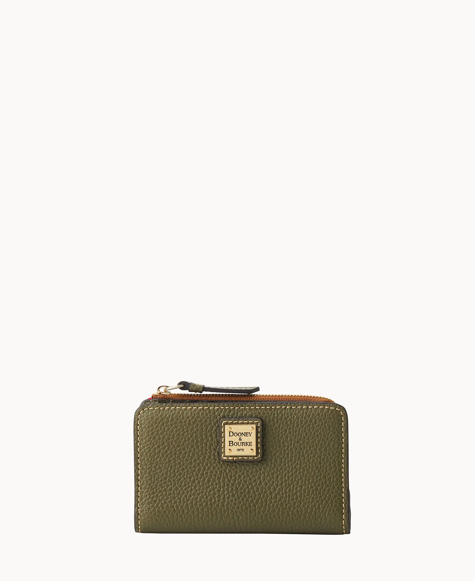 Pebble Grain Zip Credit Card Wallet 14 - Image 28