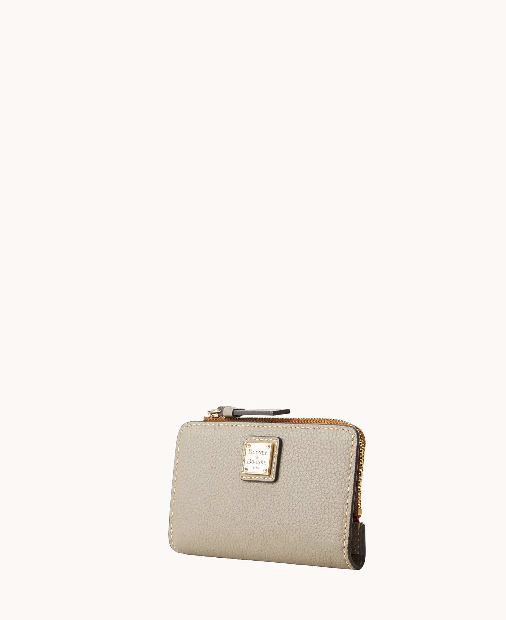 Pebble Grain Zip Credit Card Wallet 14 - Image 35