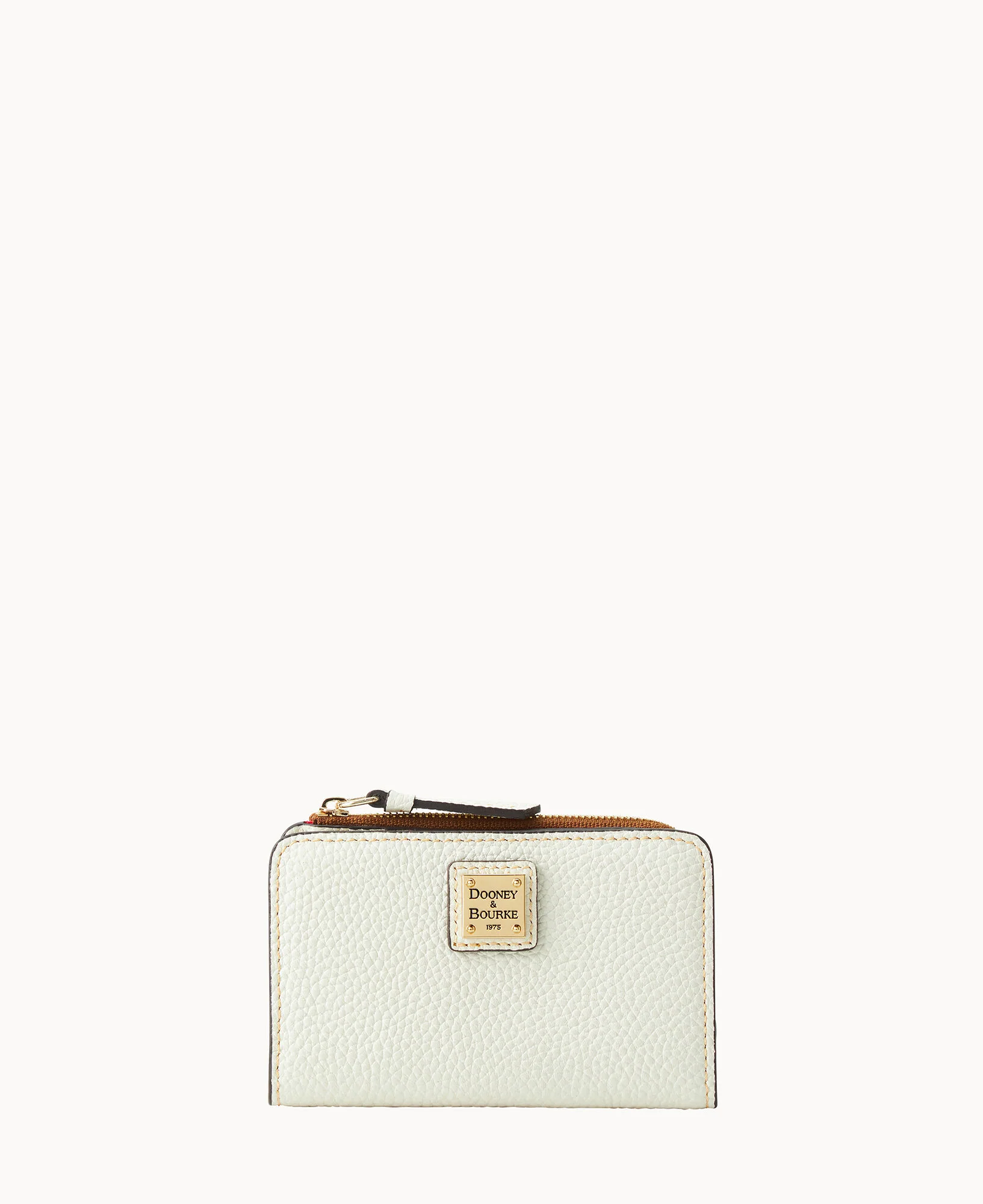 Pebble Grain Zip Credit Card Wallet 14 - Image 37