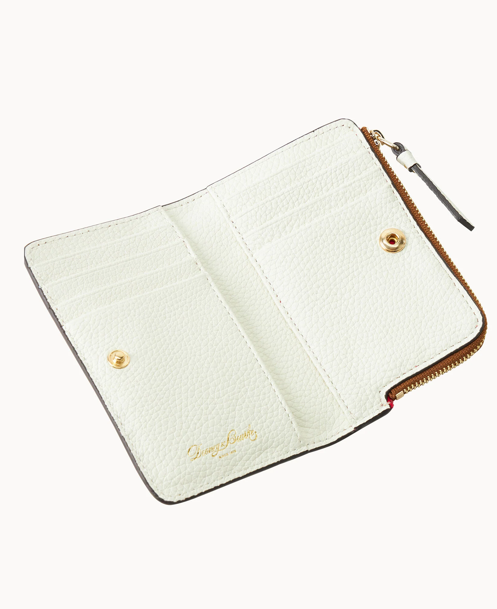 Pebble Grain Zip Credit Card Wallet 14 - Image 39