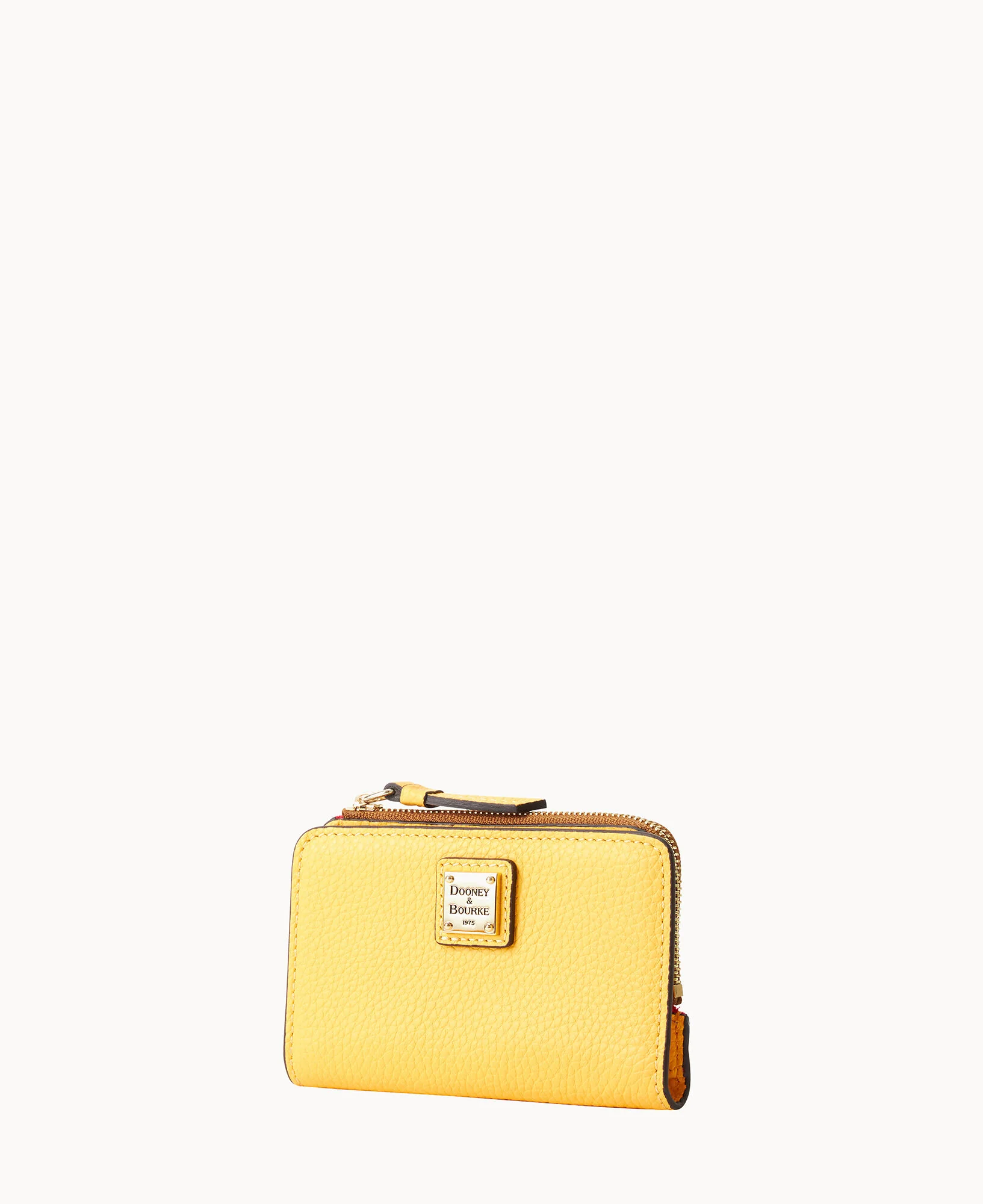 Pebble Grain Zip Credit Card Wallet 14 - Image 41