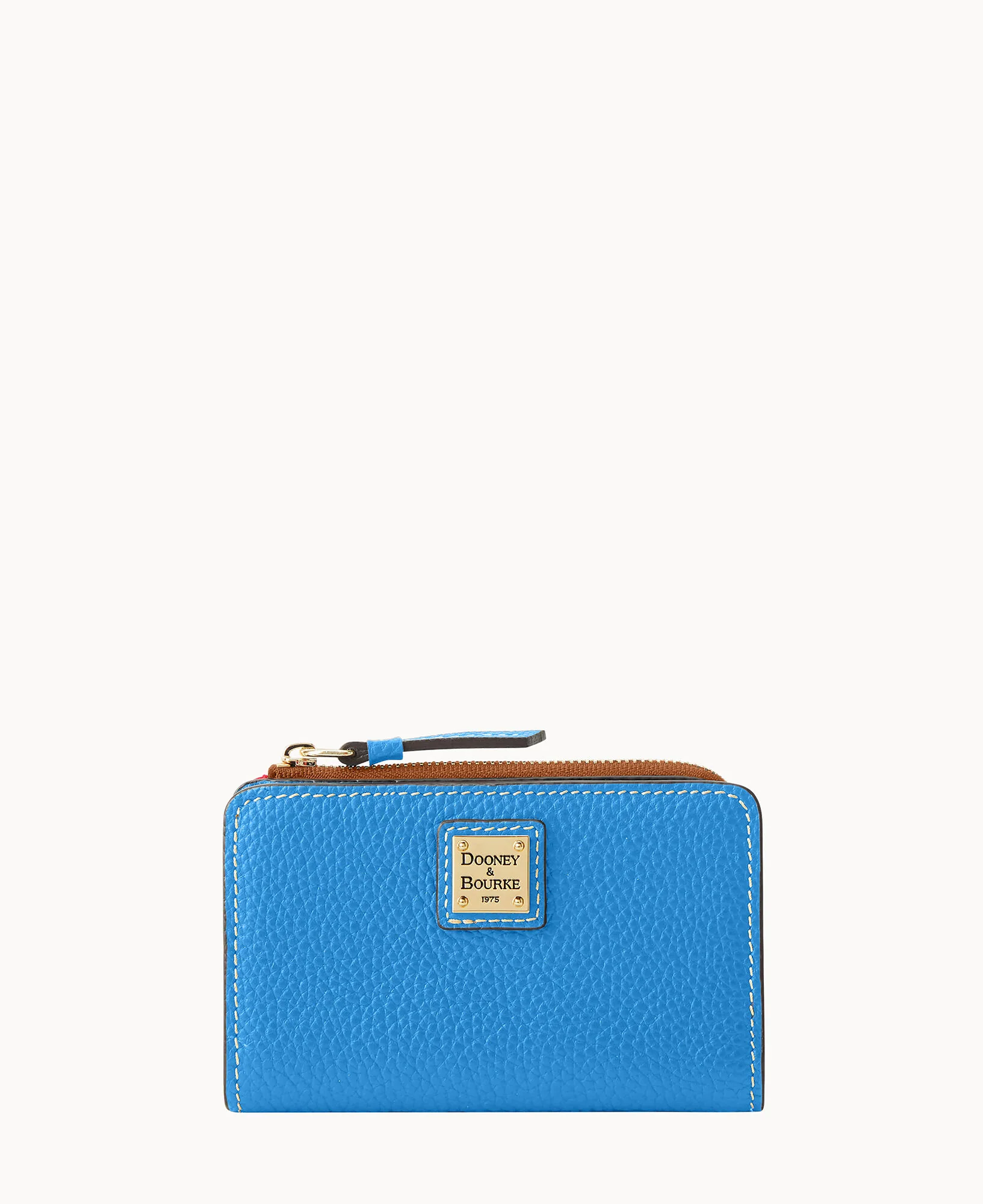 Pebble Grain Zip Credit Card Wallet 14 - Image 49