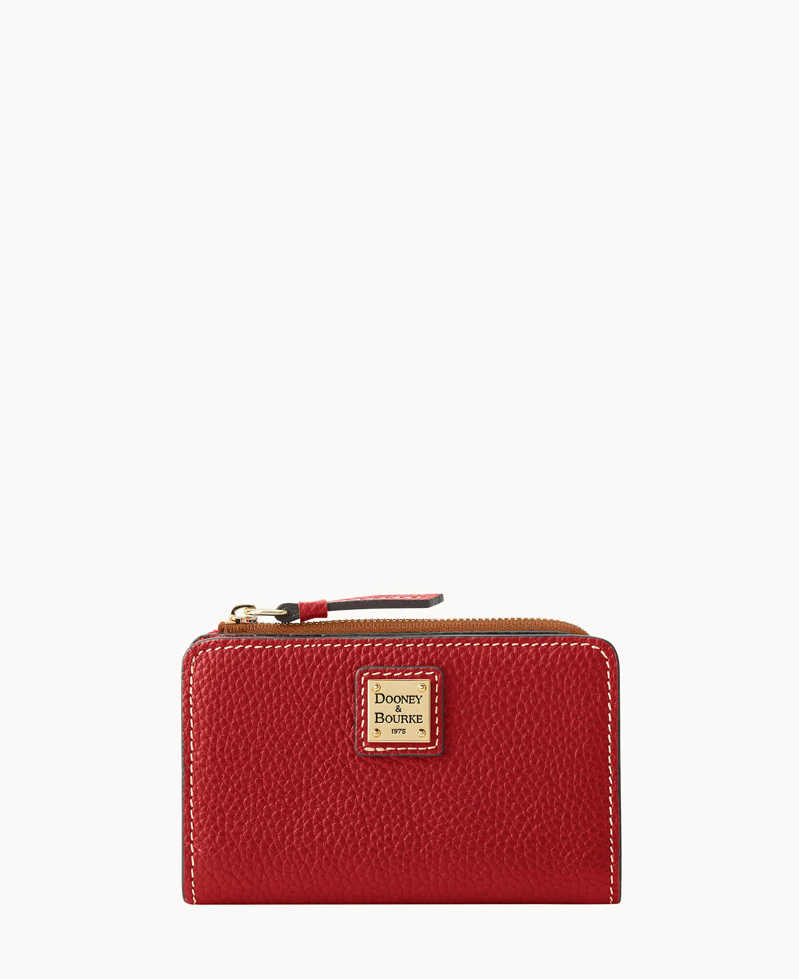 Pebble Grain Zip Credit Card Wallet 14 - Image 58