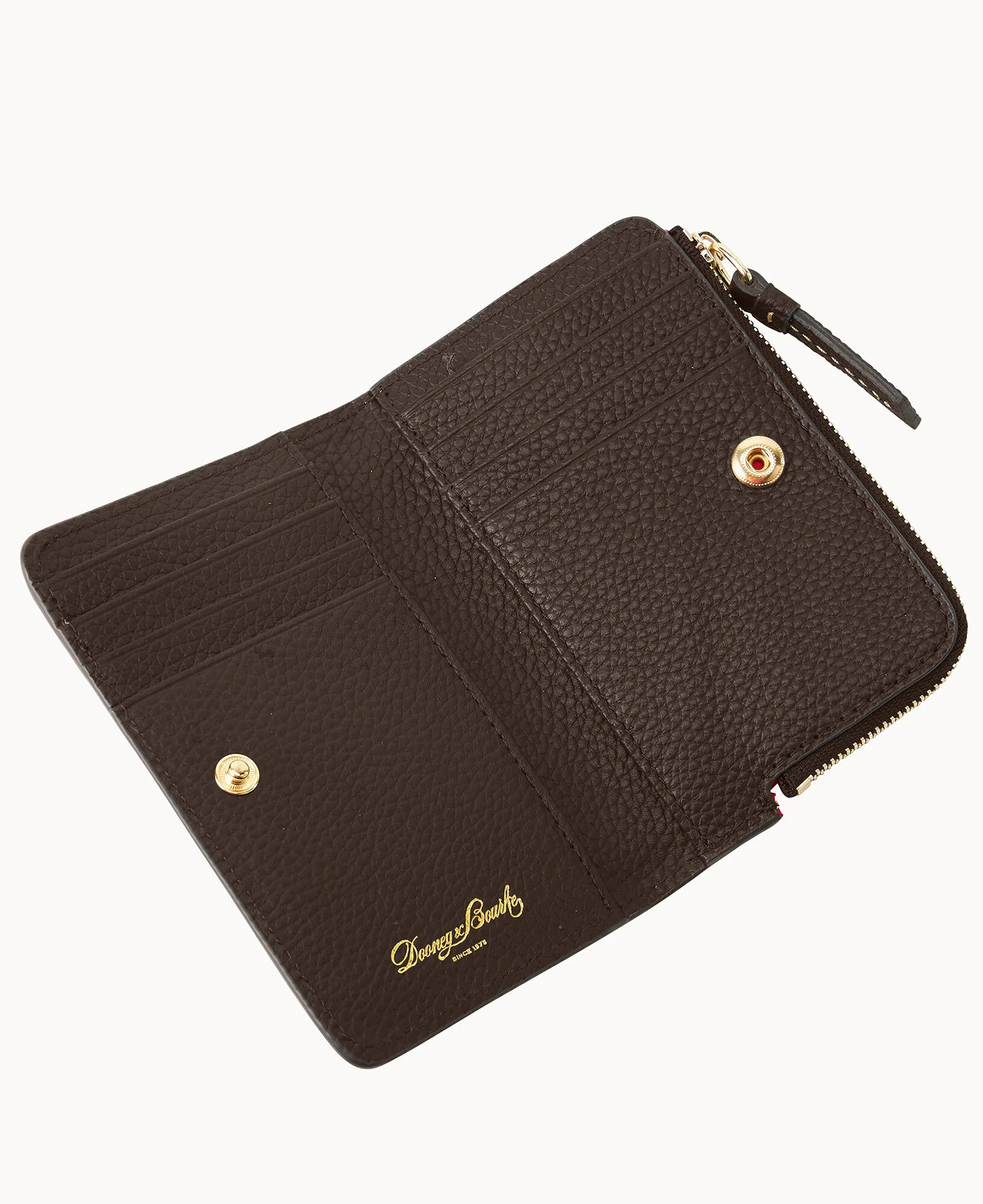 Pebble Grain Zip Credit Card Wallet 14 - Image 6