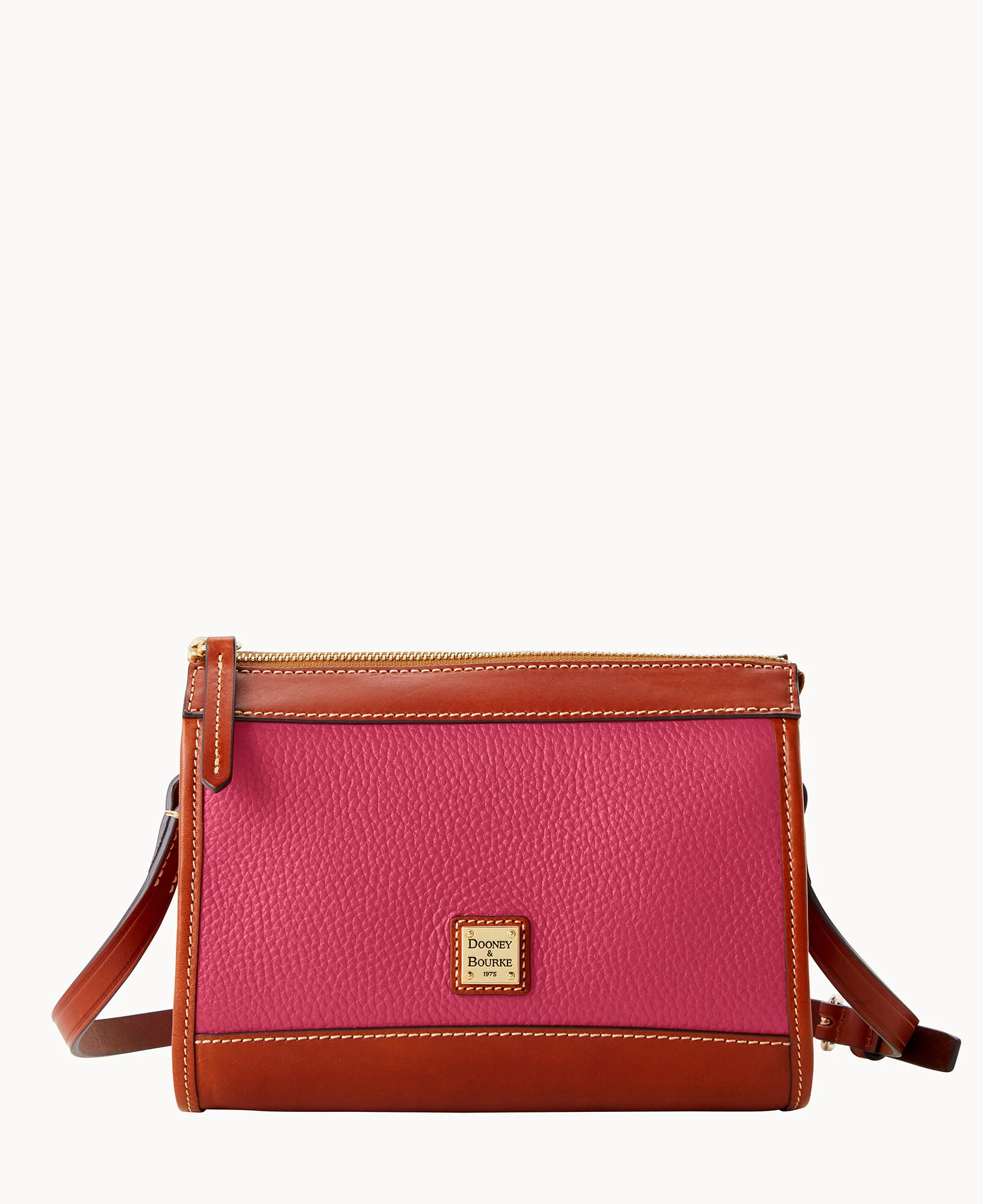 Pebble Grain Zip Crossbody - Image 25