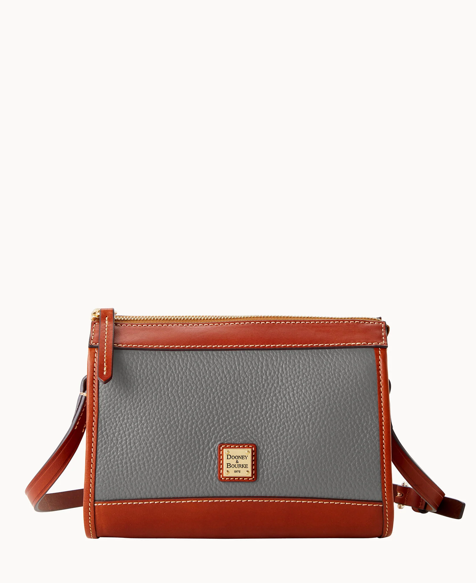 Pebble Grain Zip Crossbody - Image 37