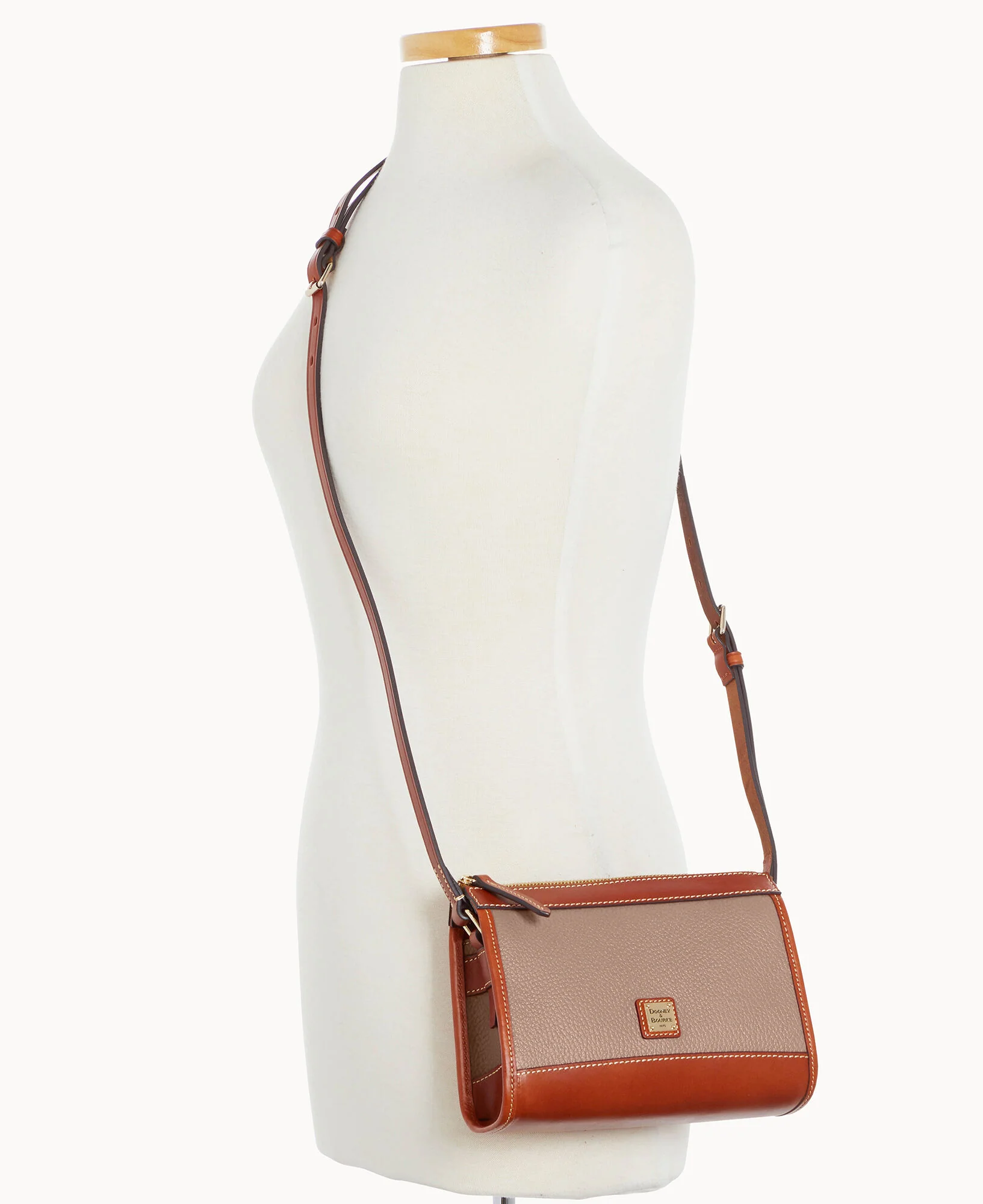 Pebble Grain Zip Crossbody - Image 44