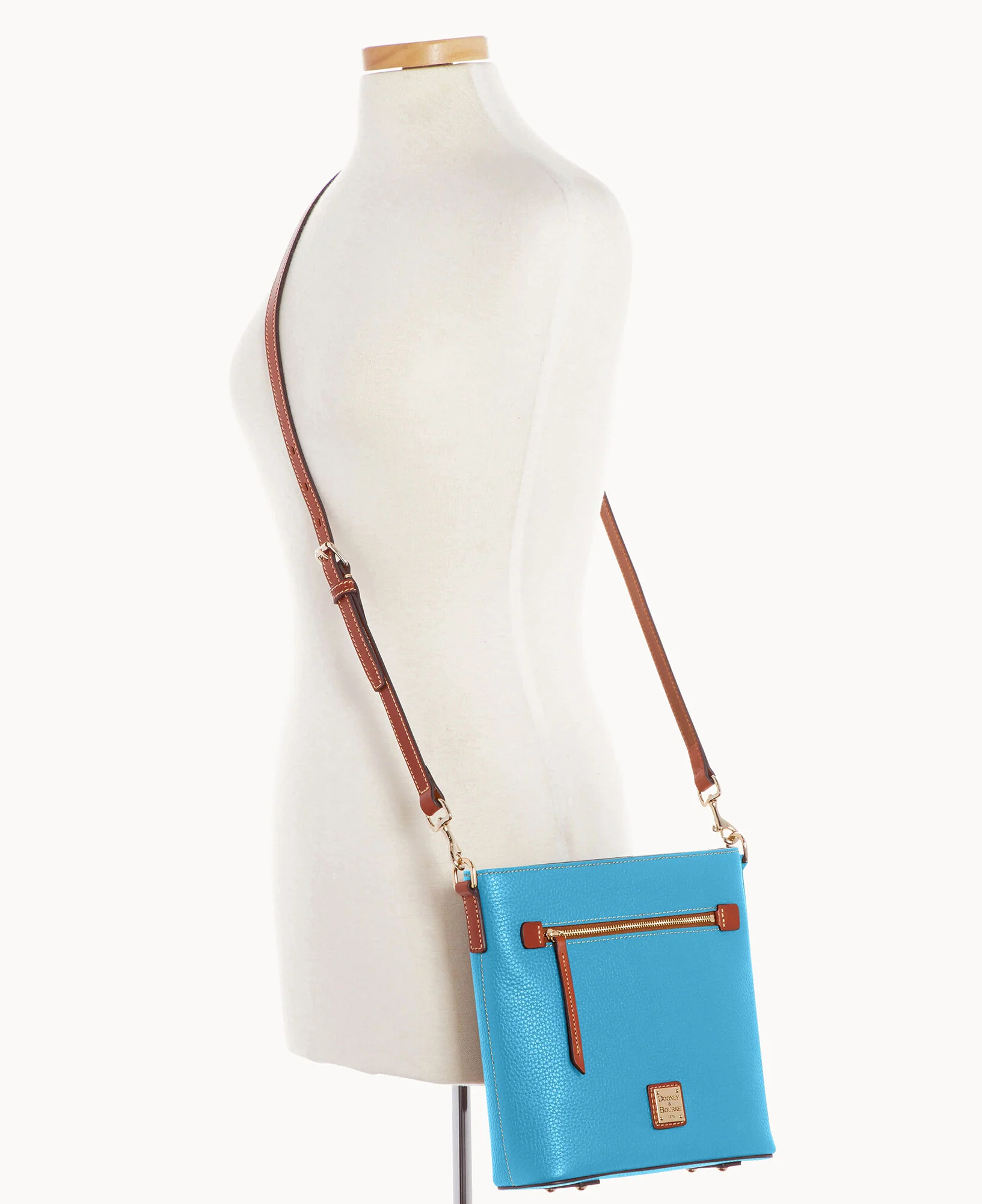Pebble Grain Zip Crossbody - Image 64