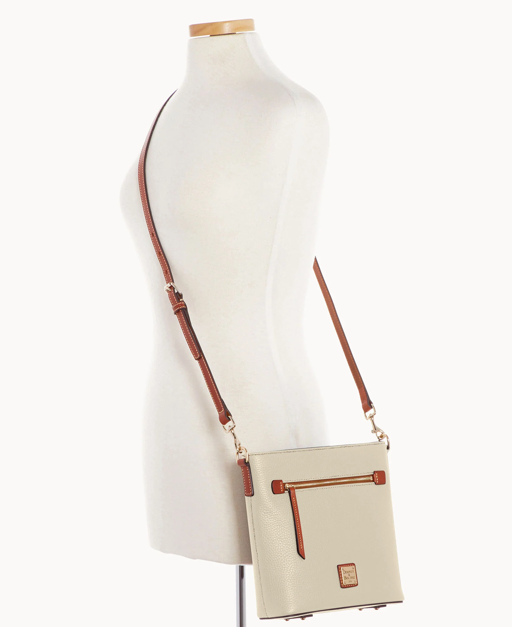 Pebble Grain Zip Crossbody - Image 68