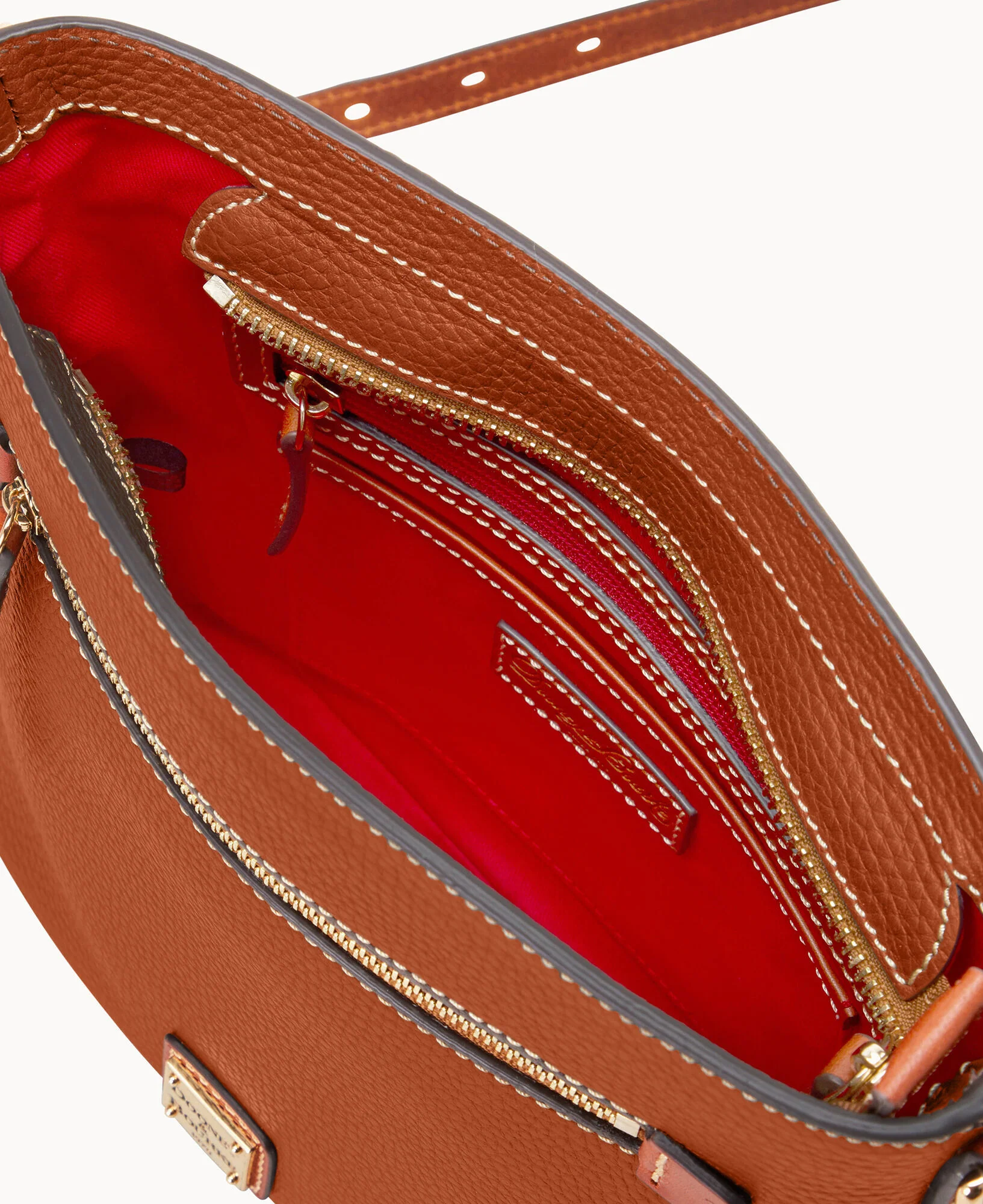 Pebble Grain Zip Crossbody - Image 7