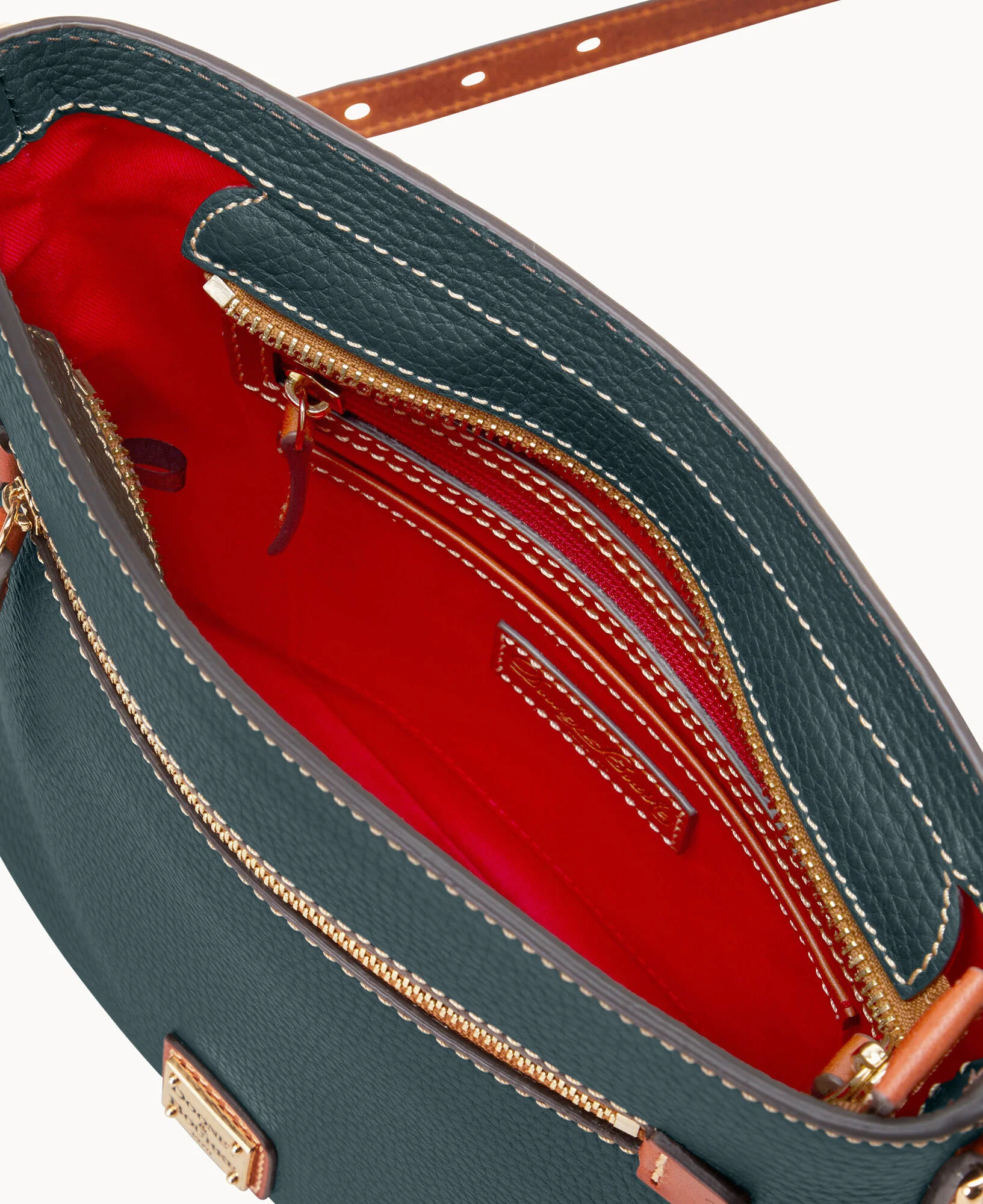 Pebble Grain Zip Crossbody - Image 71