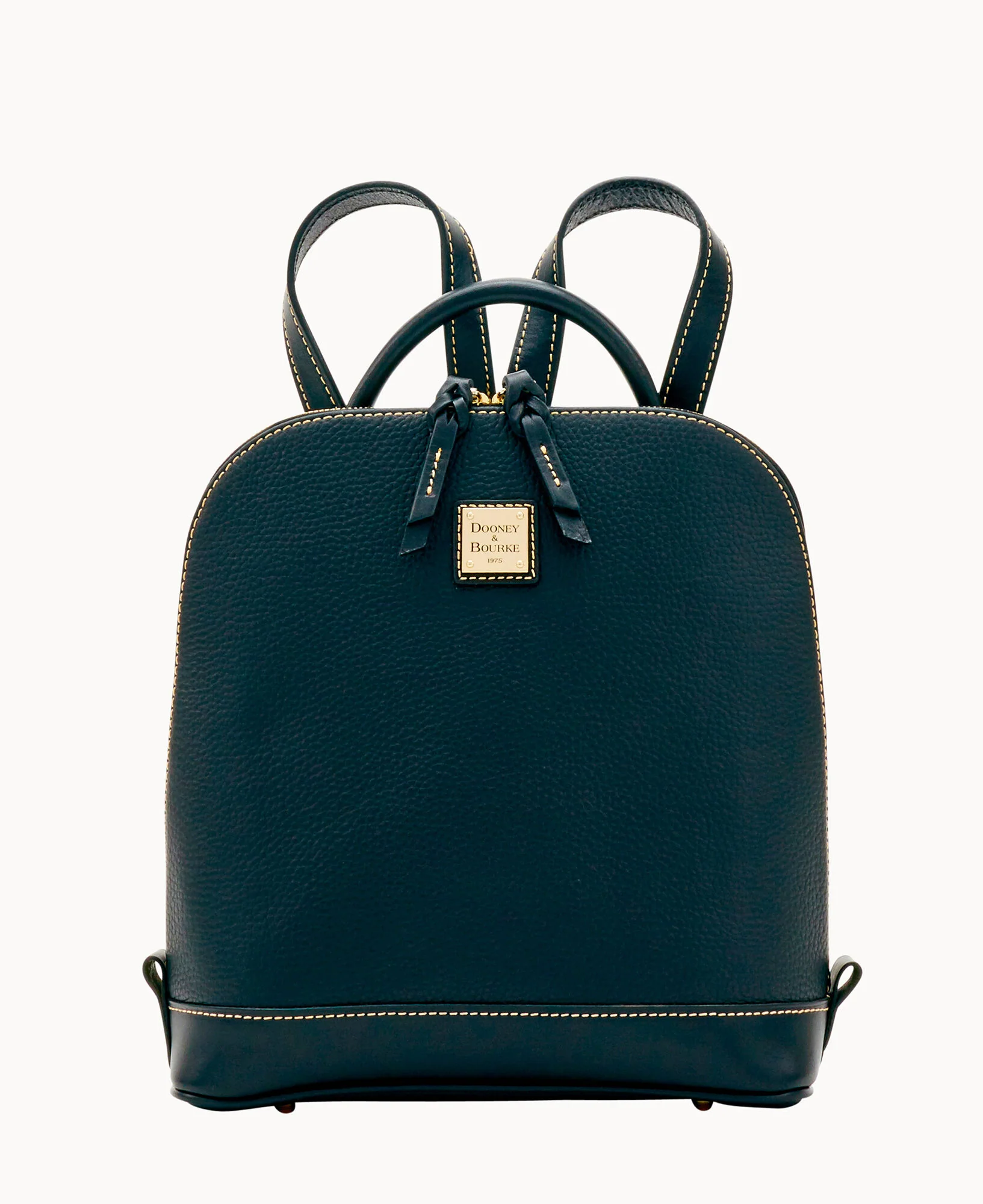Pebble Grain Zip Pod Backpack - Image 12
