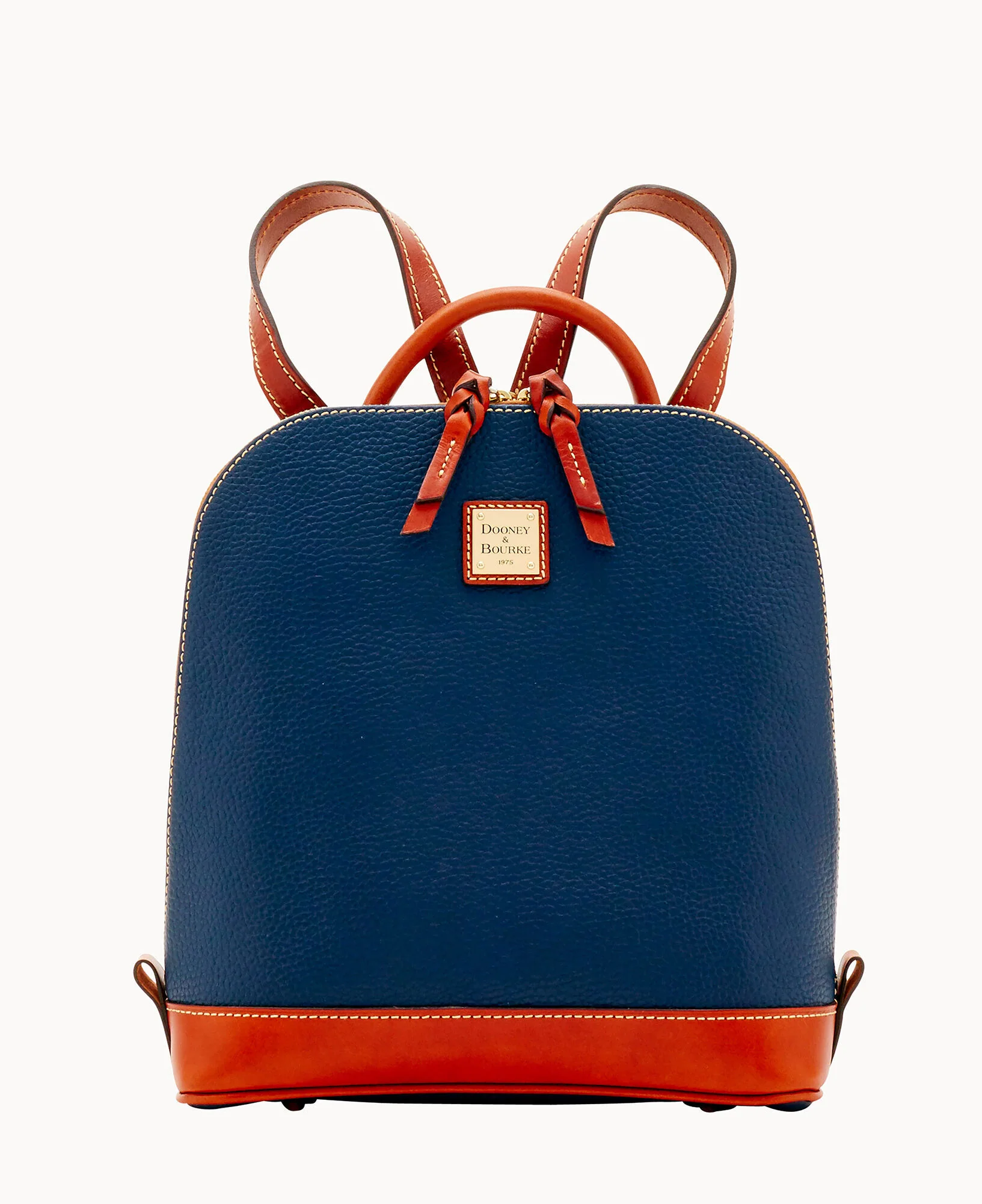 Pebble Grain Zip Pod Backpack - Image 20