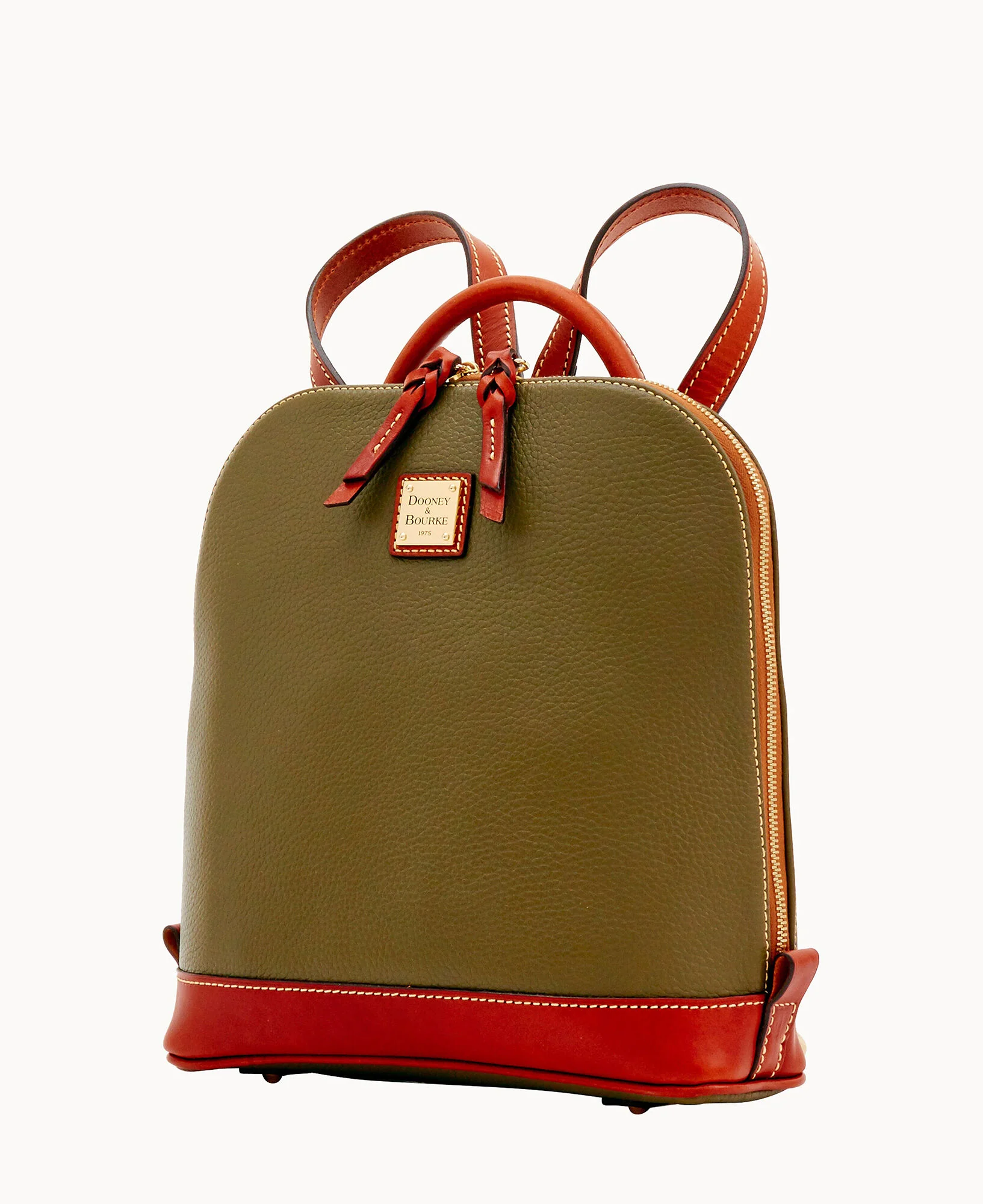 Pebble Grain Zip Pod Backpack - Image 25