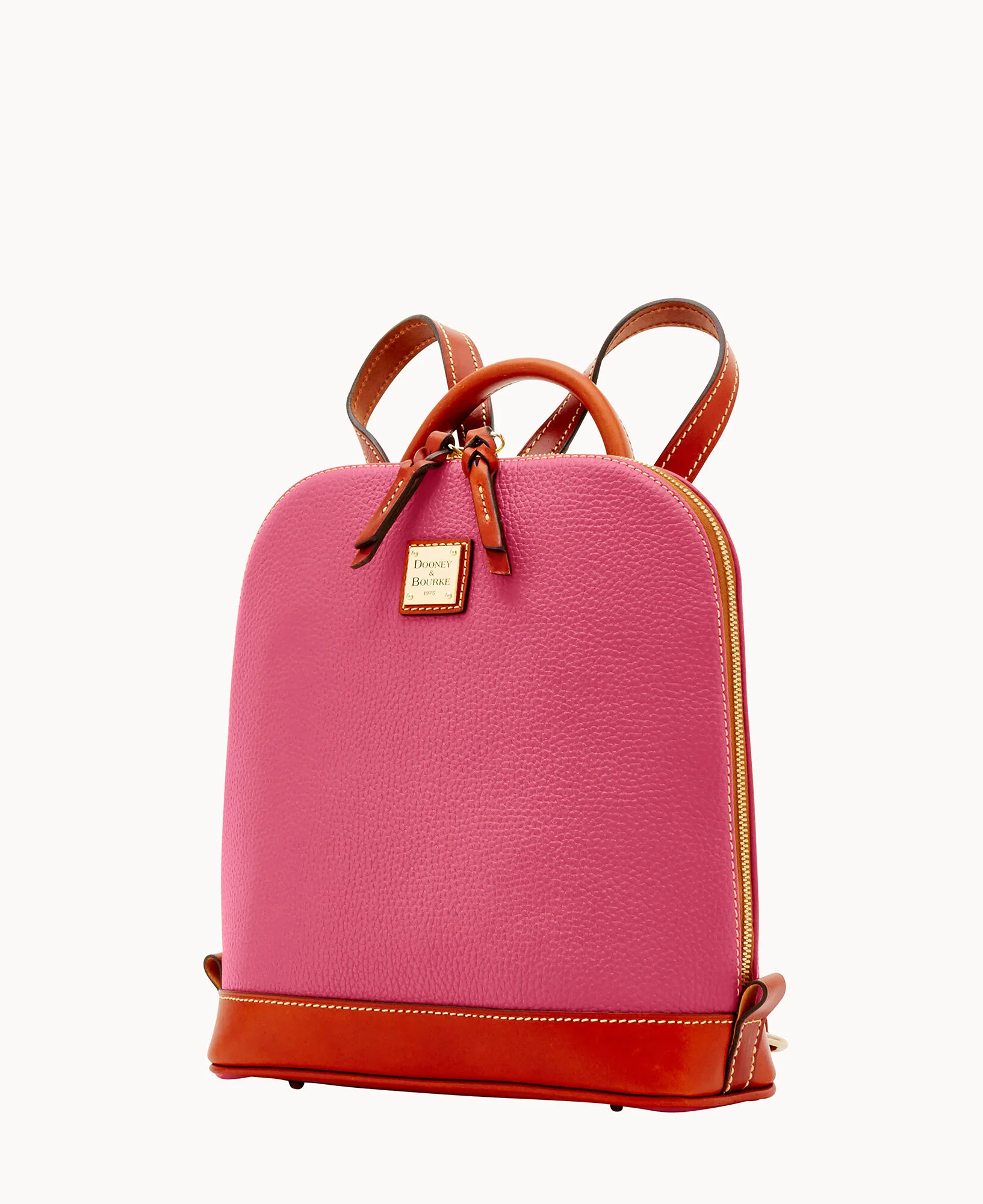 Pebble Grain Zip Pod Backpack - Image 37