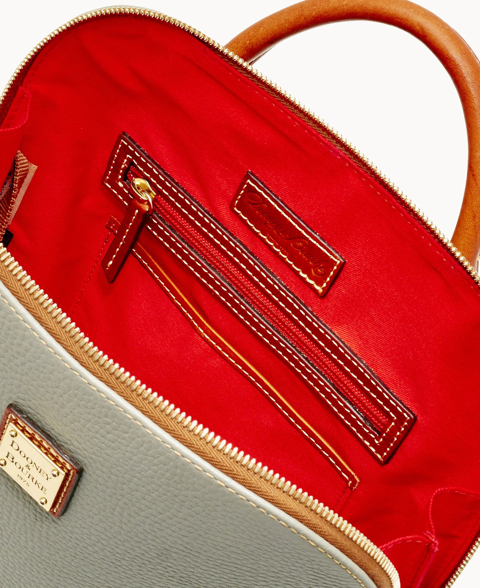 Pebble Grain Zip Pod Backpack - Image 42