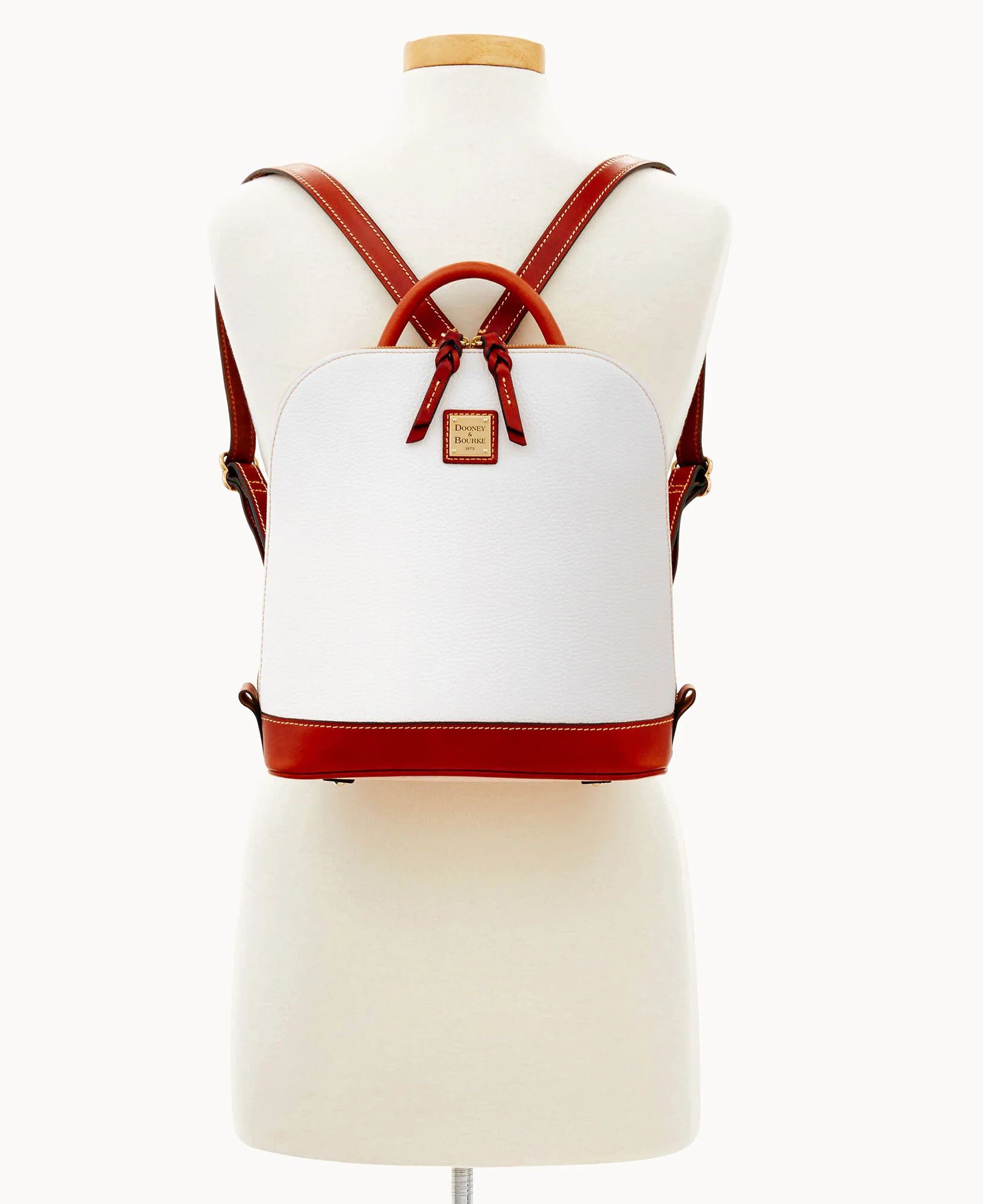 Pebble Grain Zip Pod Backpack - Image 51