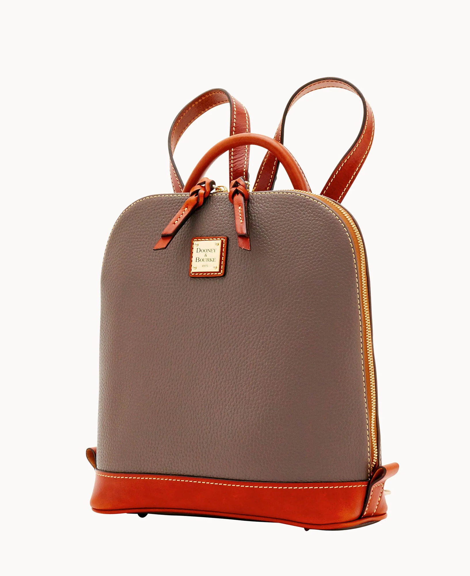 Pebble Grain Zip Pod Backpack - Image 57