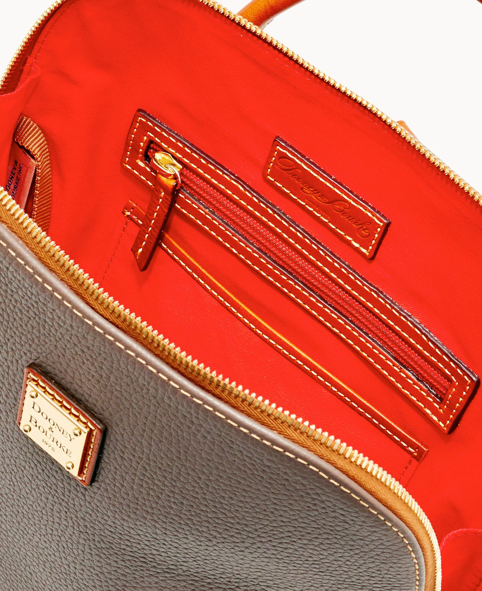 Pebble Grain Zip Pod Backpack - Image 58