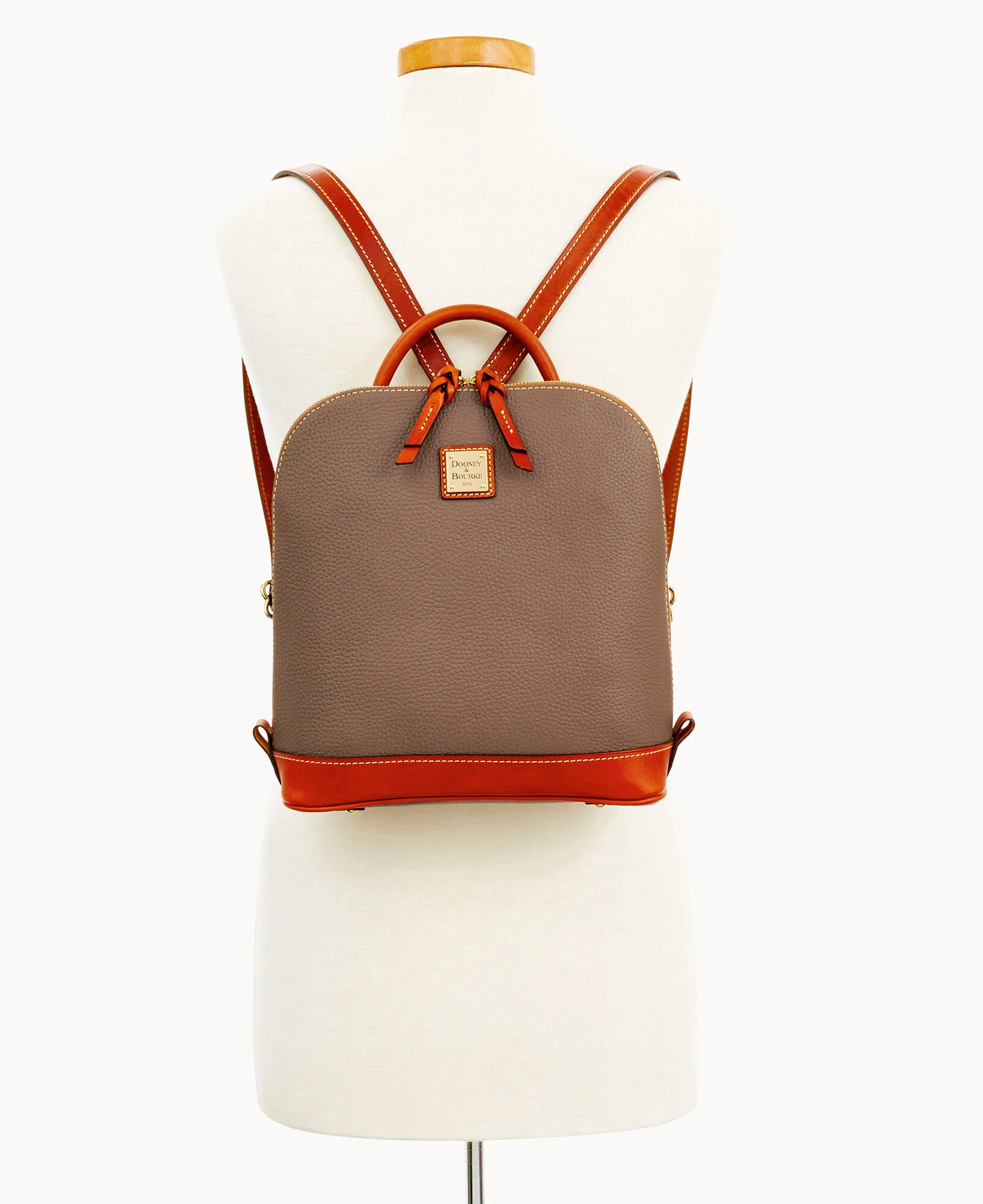 Pebble Grain Zip Pod Backpack - Image 59