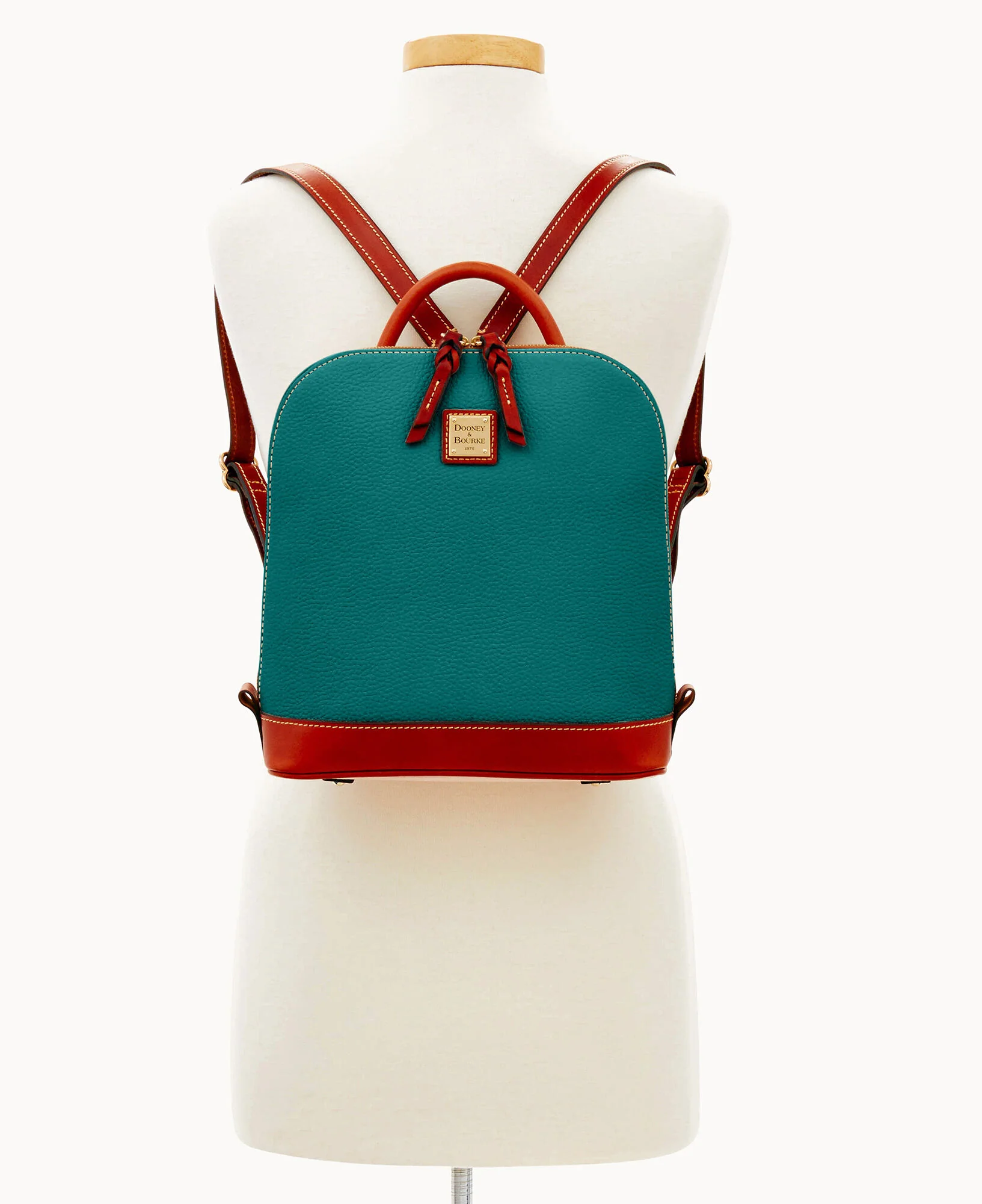 Pebble Grain Zip Pod Backpack - Image 63