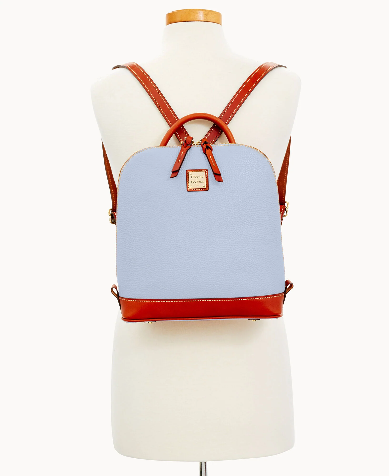 Pebble Grain Zip Pod Backpack - Image 67