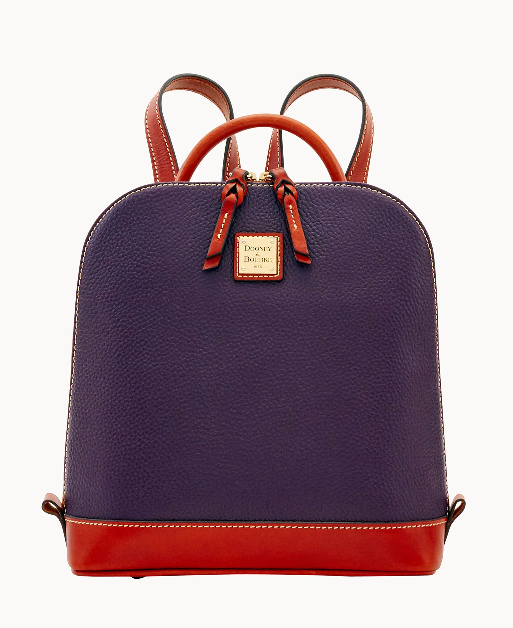 Pebble Grain Zip Pod Backpack - Image 68