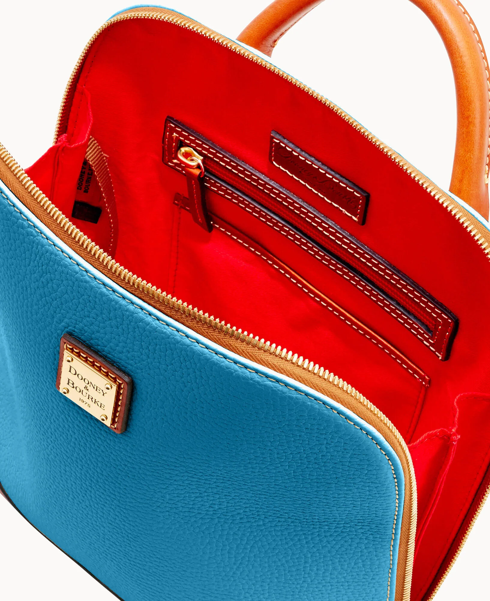 Pebble Grain Zip Pod Backpack - Image 78